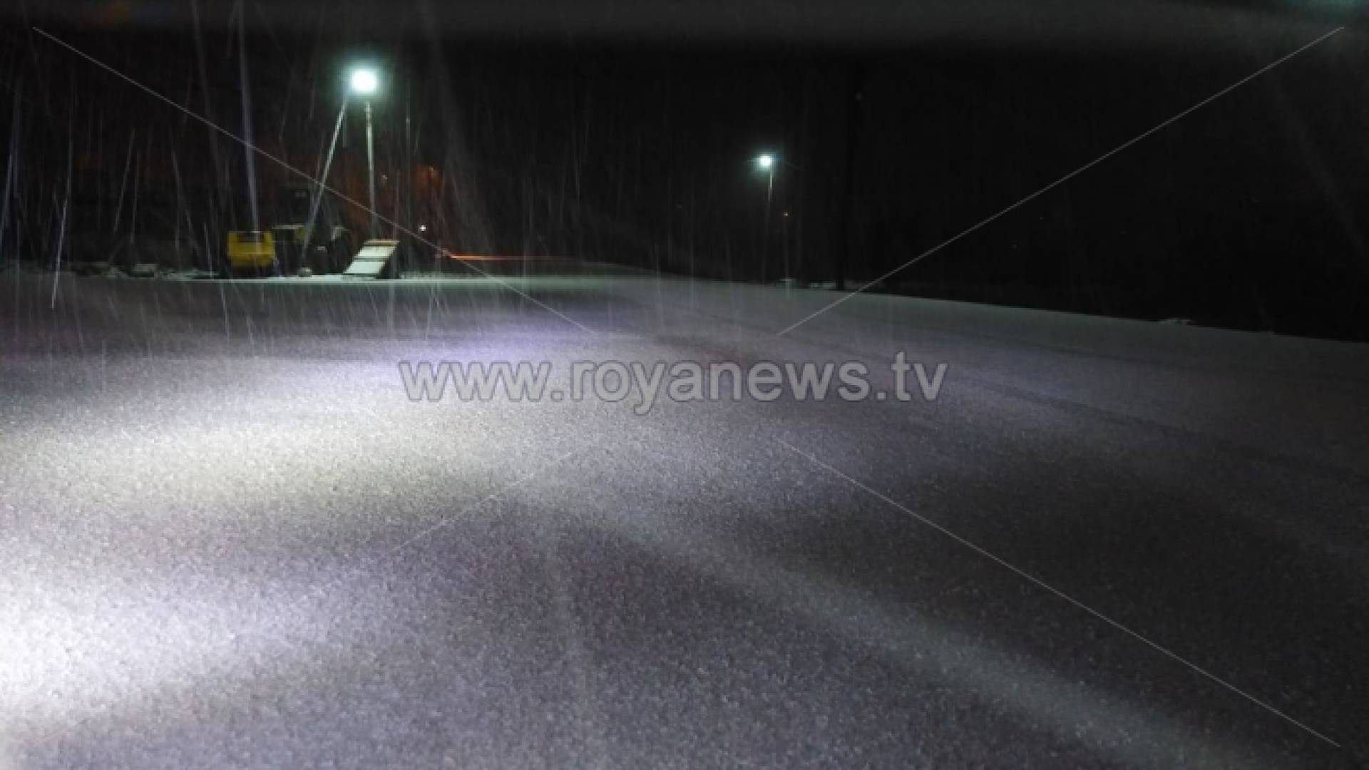 تساقط الثلوج