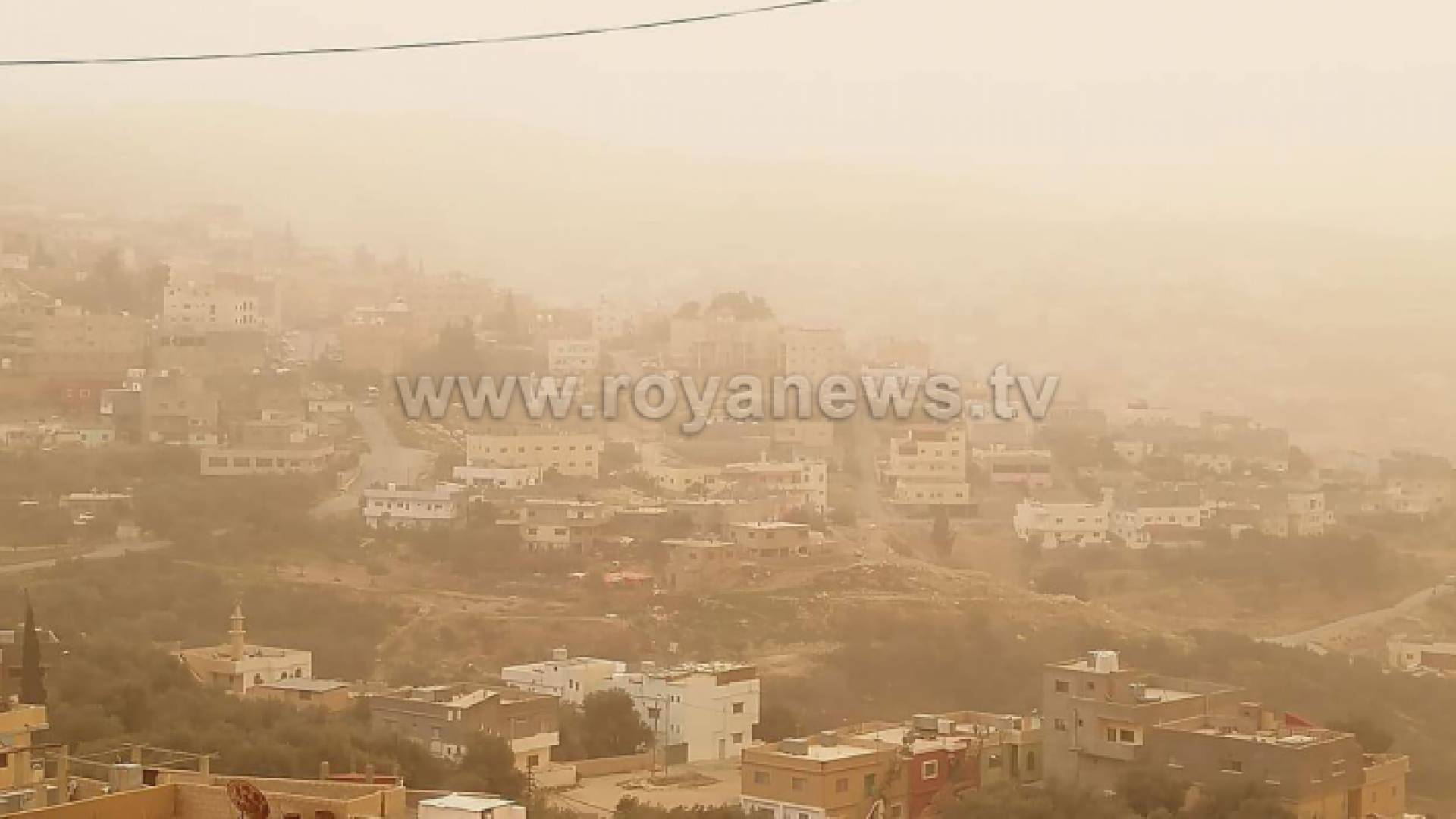 الصورة عصر الأربعاء من محافظة الطفيلة