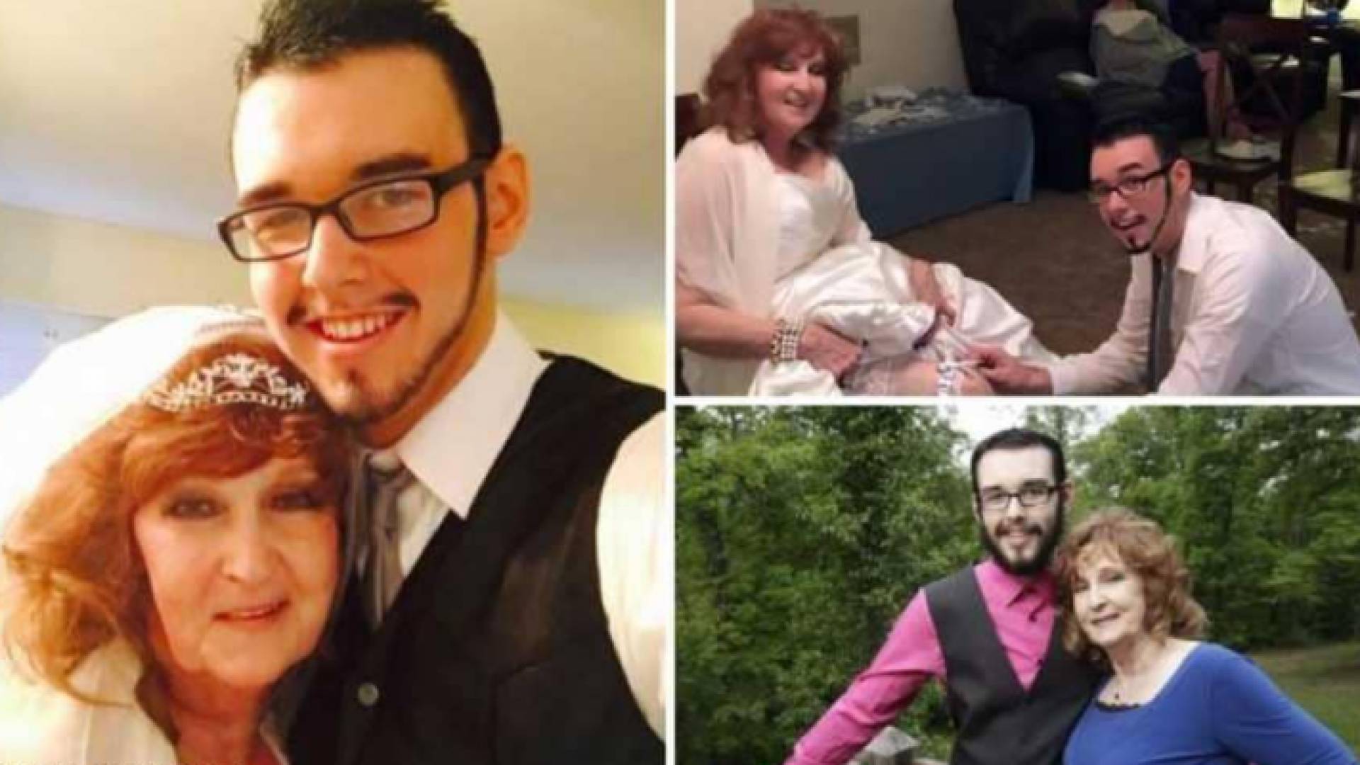 الزوجان السعيدان ألميدا وغاري