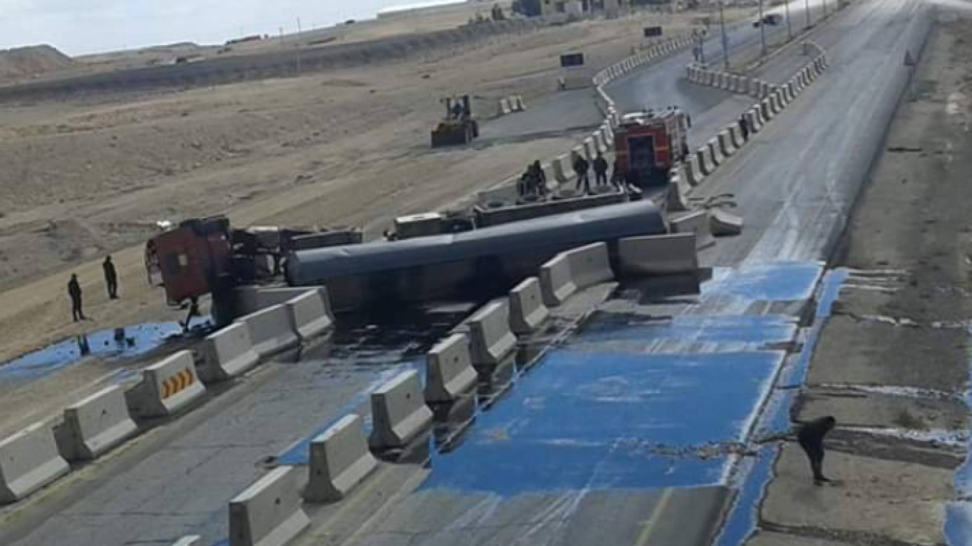 صورة من موقع الحادث