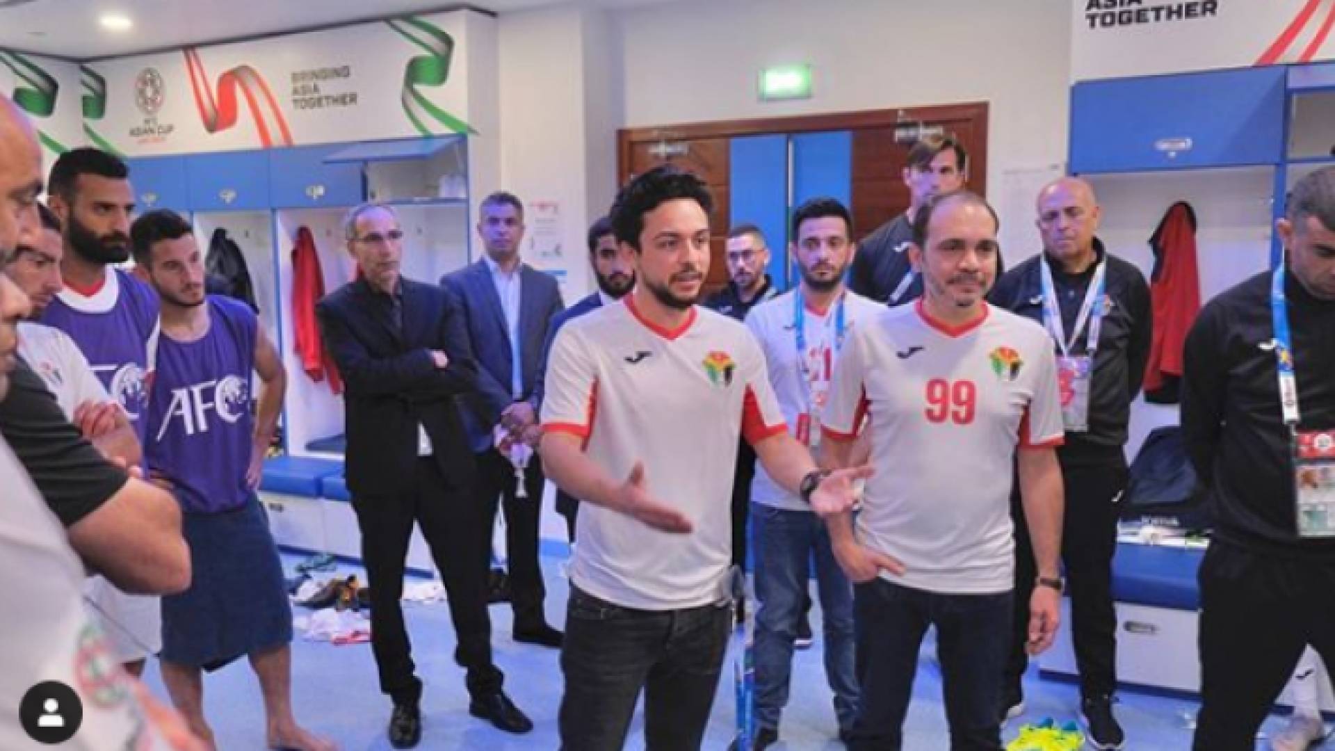 ولي العهد والأمير علي مع النشامى