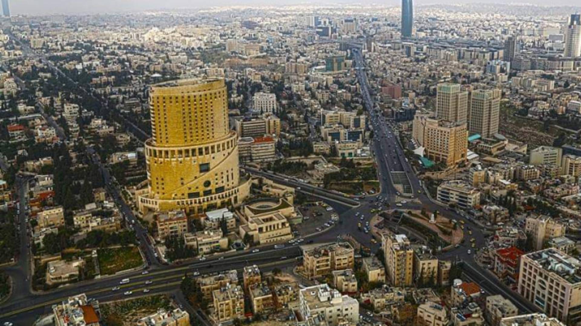 صورة عامة للعاصمة عمان