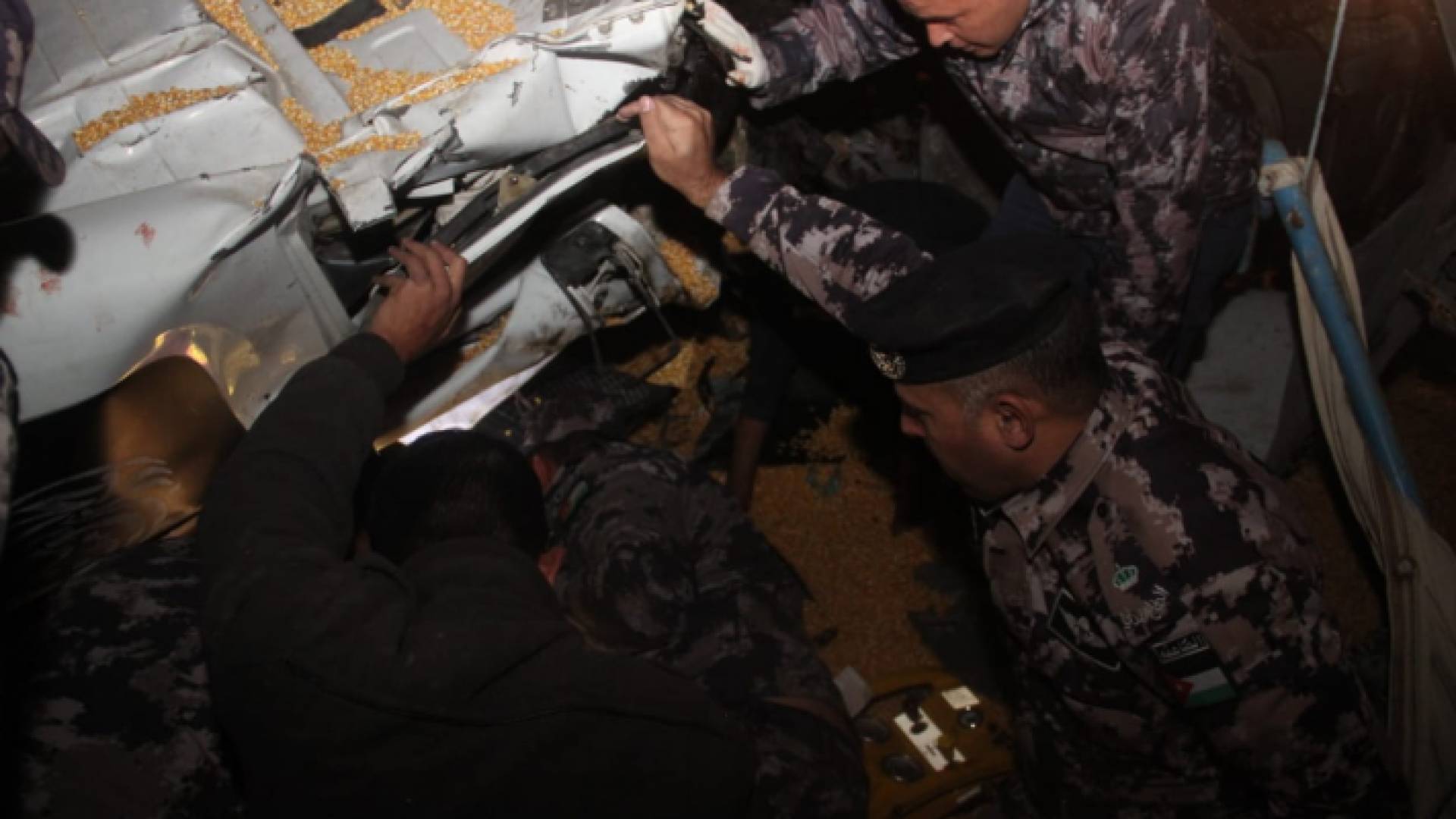 صورة من موقع الحادث