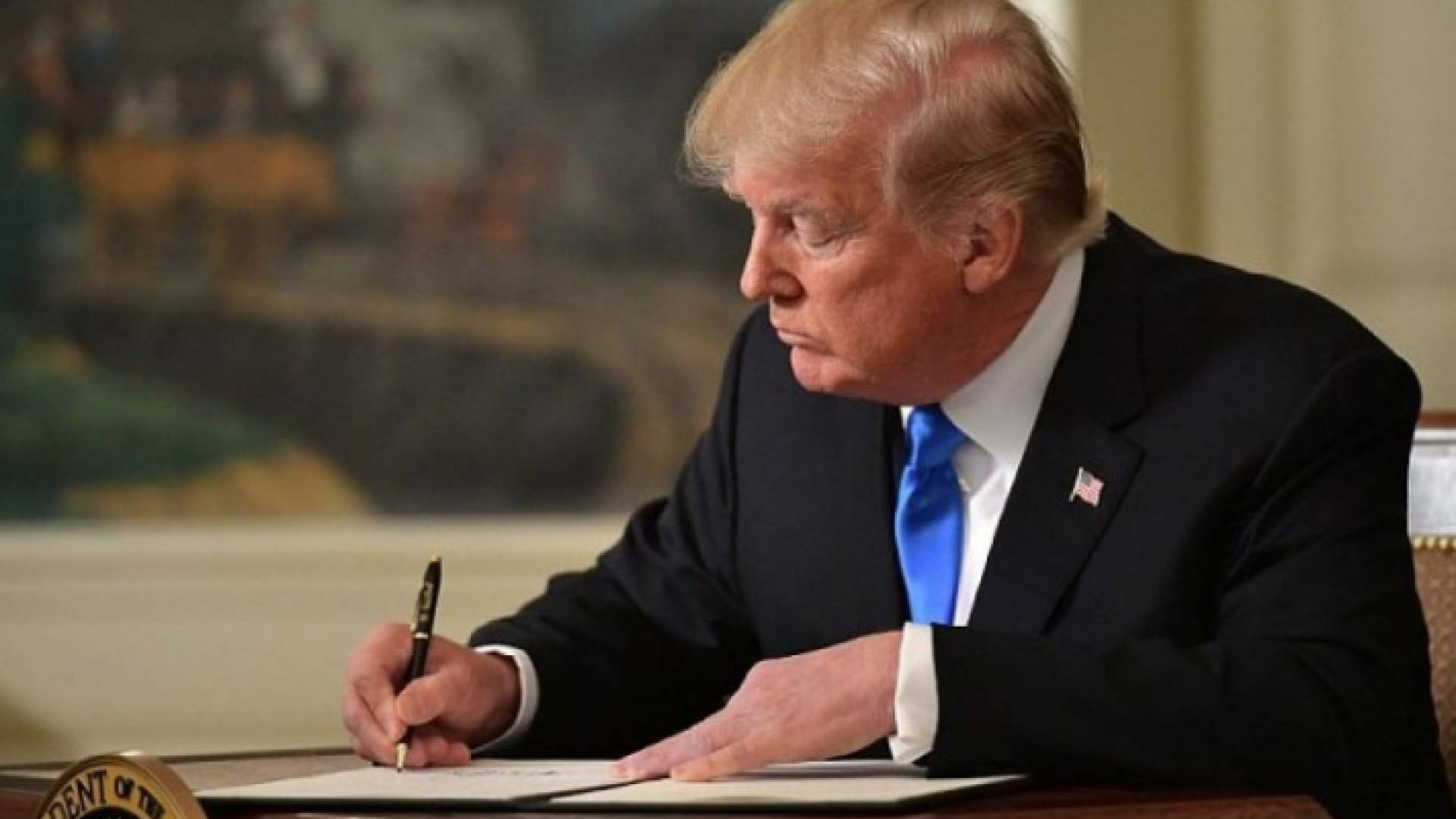 الرئيس الأمريكي دونالد ترمب