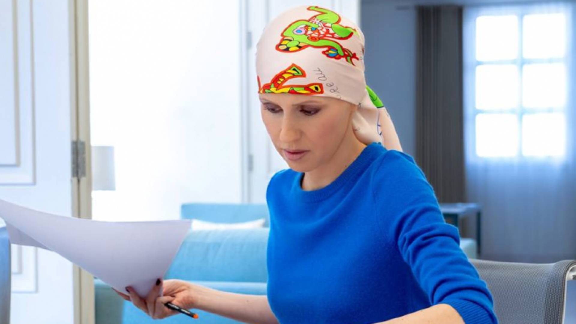 صورة لأسماء الأسد نشرتها الرئاسة السورية