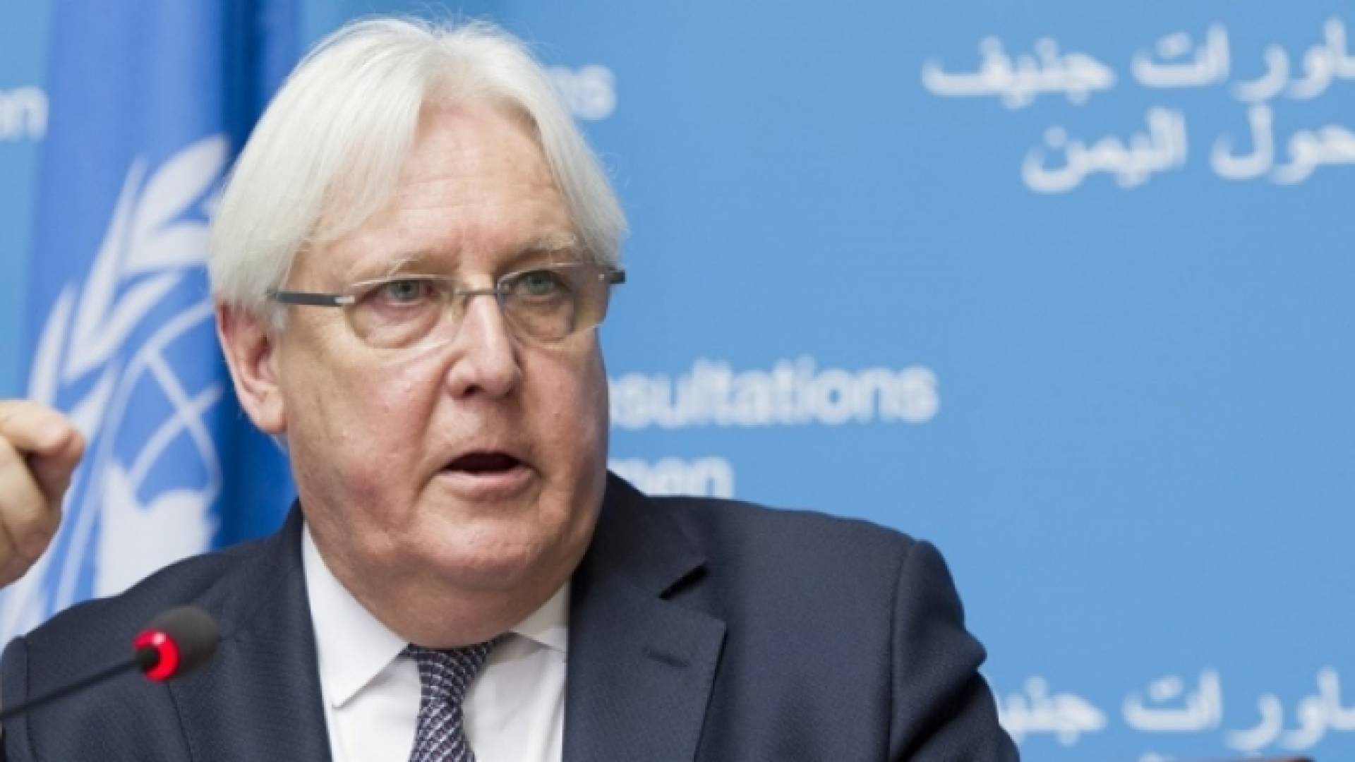 مبعوث الامم المتحدة إلى اليمن مارتن غريفيث