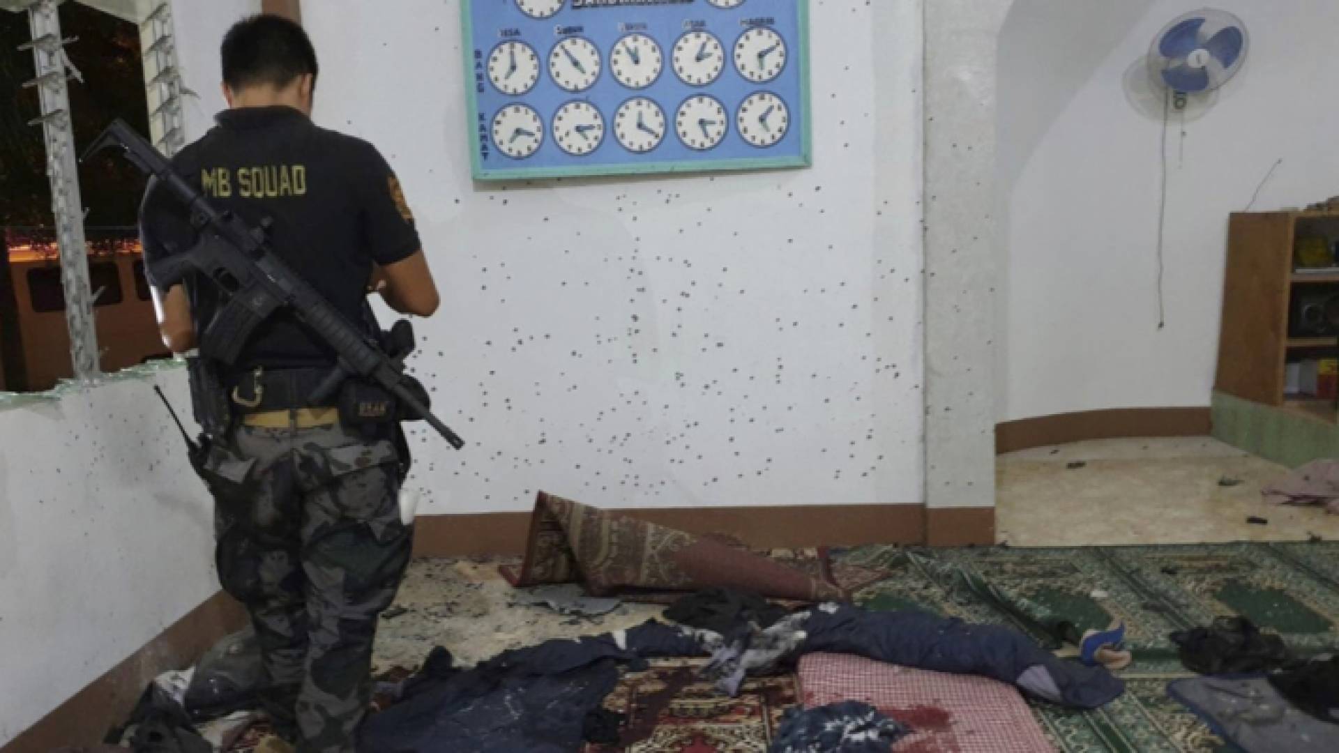 قتيلان بهجوم بقنبلة داخل مسجد في الفيليبين