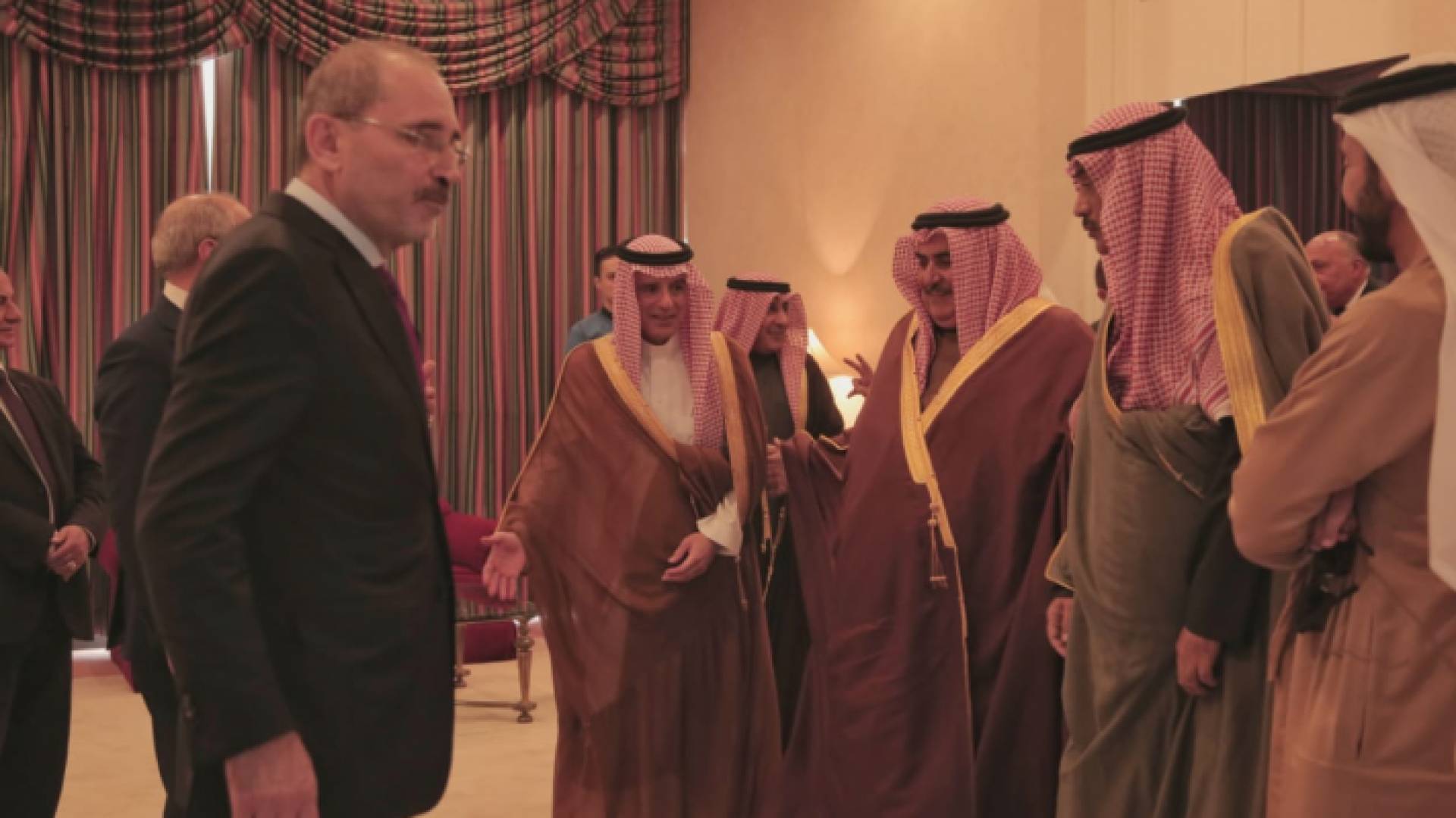 الصفدي يستقبل نظرائه من الخليج العربي ومصر