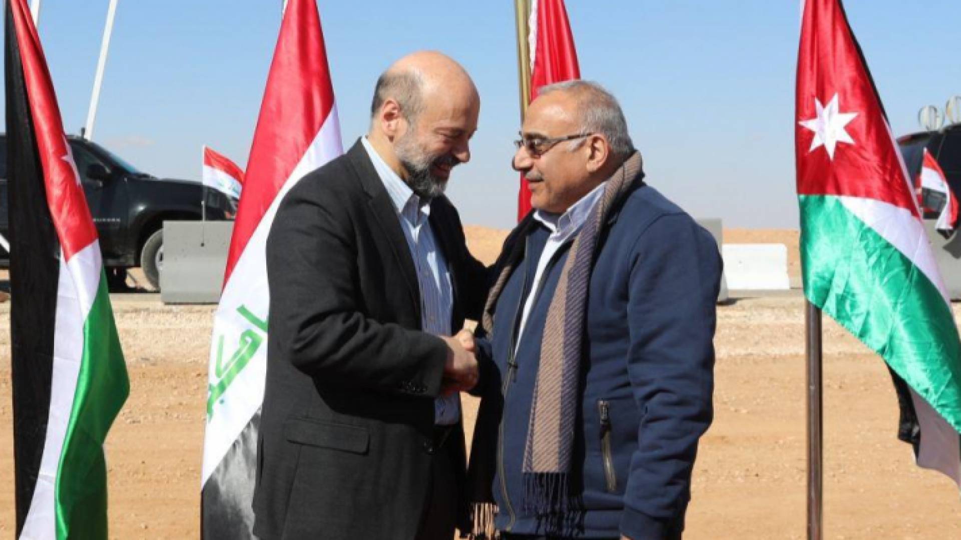 الرزاز ونظيره العراقي