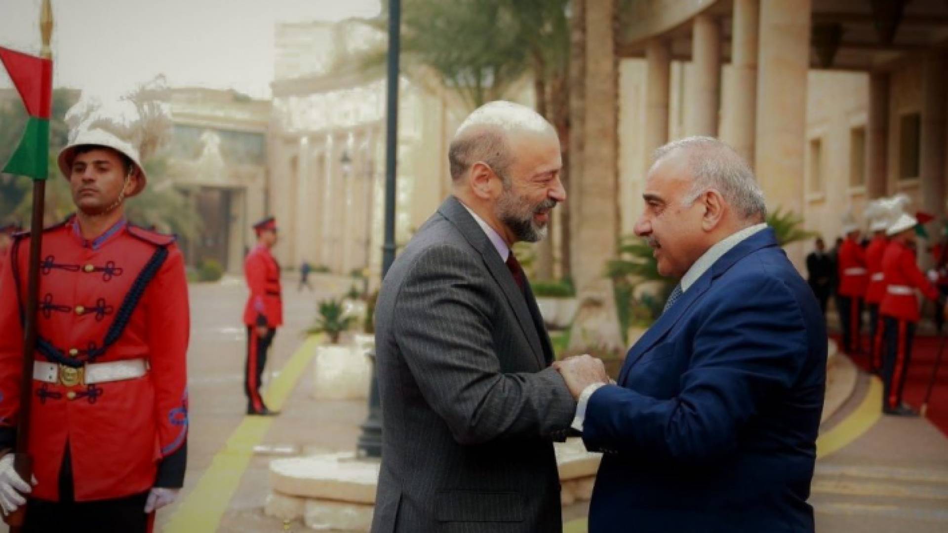 زيارة الرزاز للعراق - أرشيفية