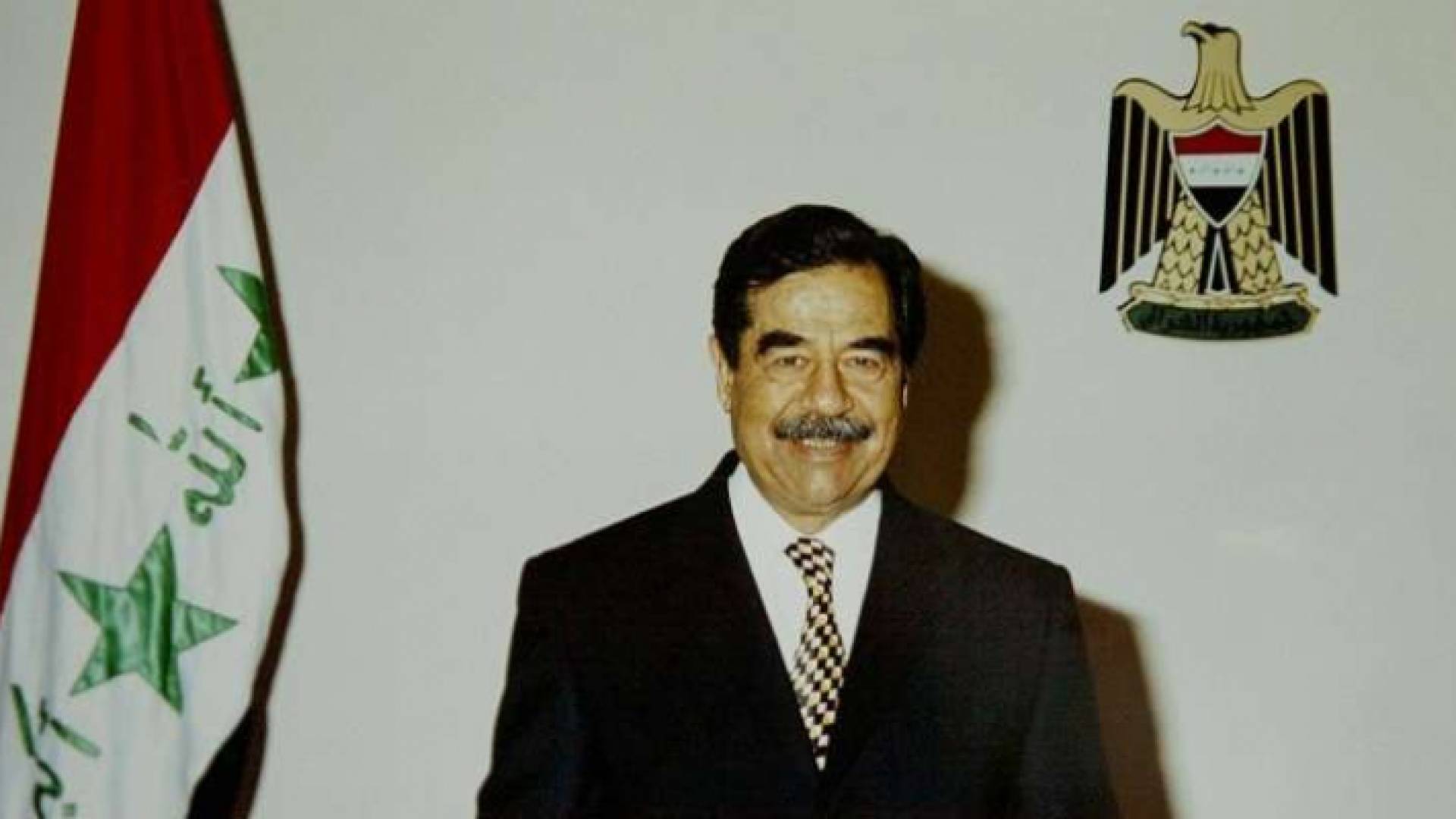 الرئيس العراقي الراحل صدام حسين