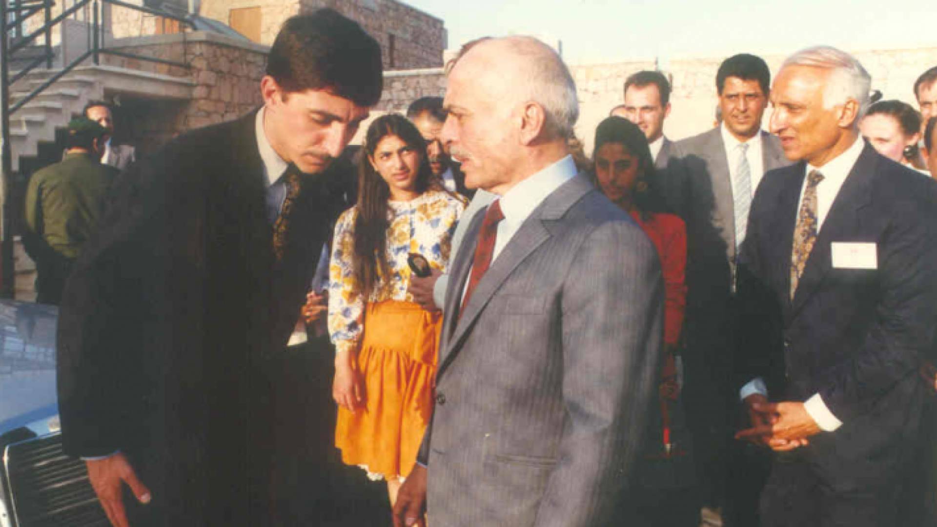 بعد زيارة المغفور له لقرية الـ sos.. سأل جلالته "ليش ما جبنا ألعاب الدنيا عيد؟"