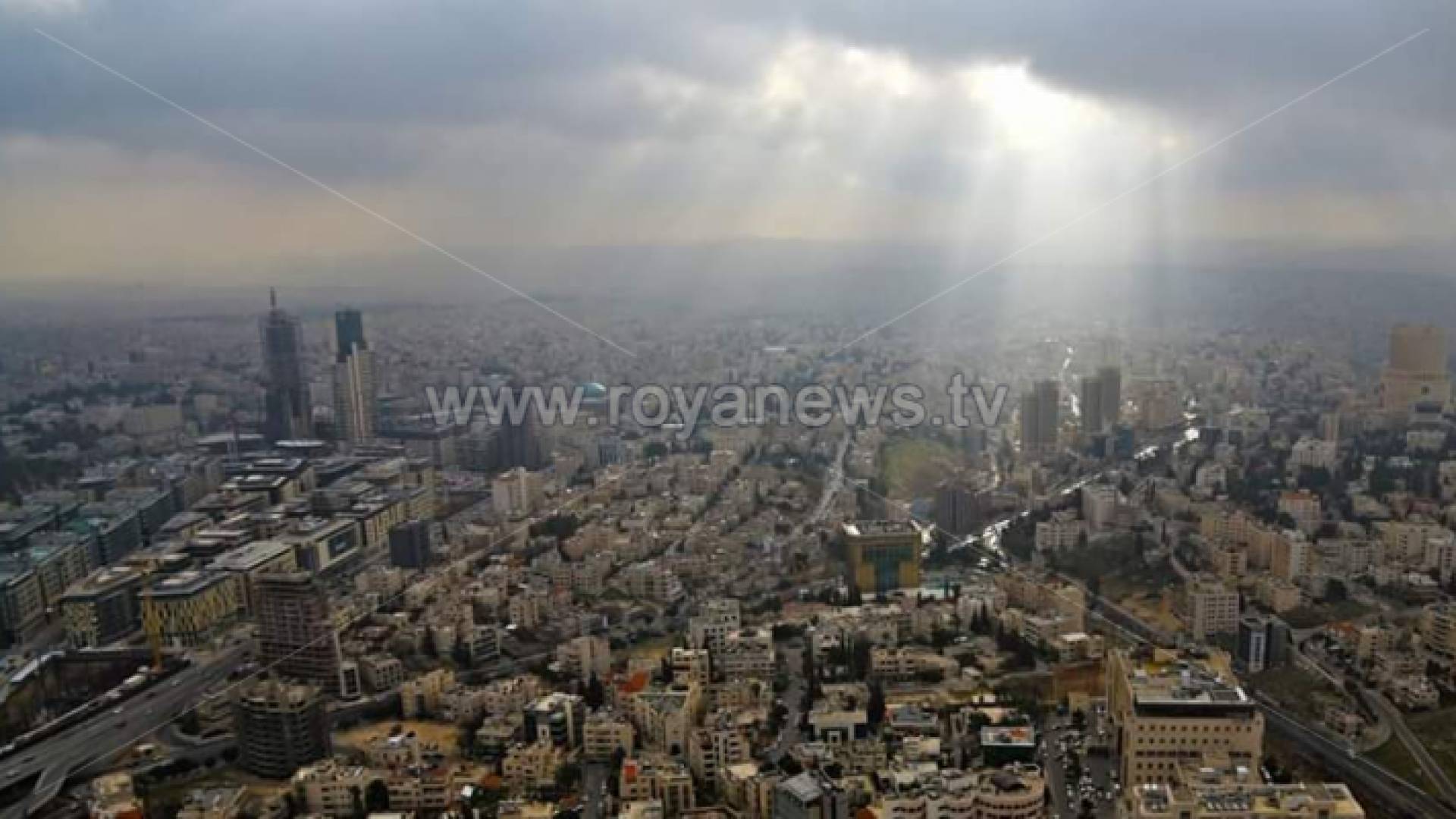 صورة عامة للعاصمة عمان