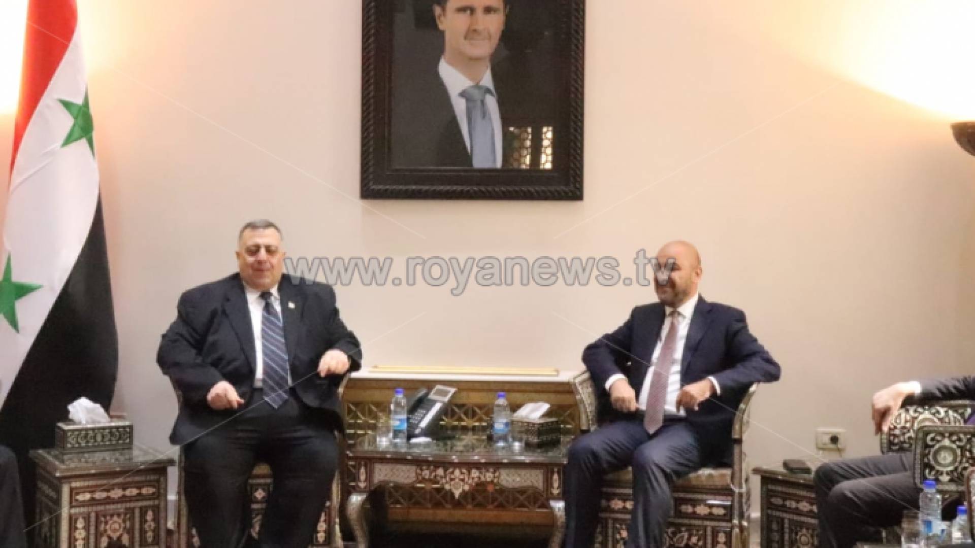 رئيس مجلس الشعب السوري والنائب طارق خوري