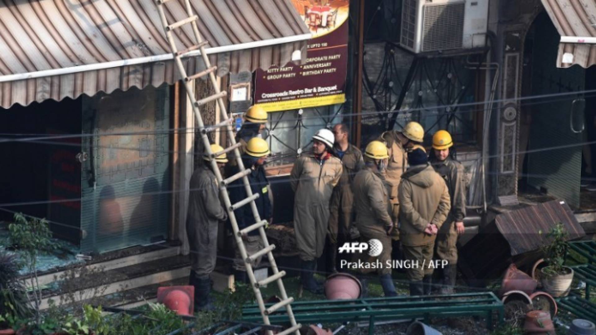 حريق فندق في الهند