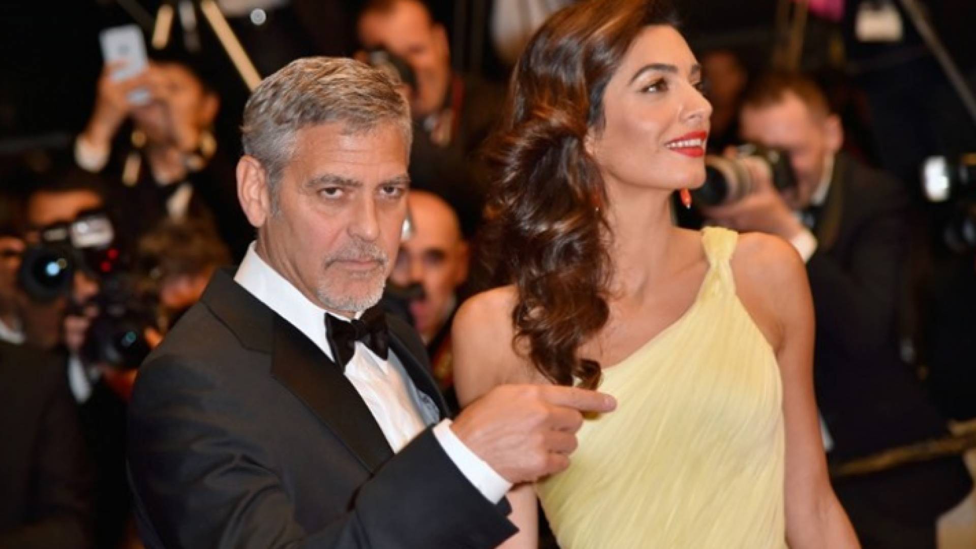 النجم السينمائي الأمريكي جورج كلوني