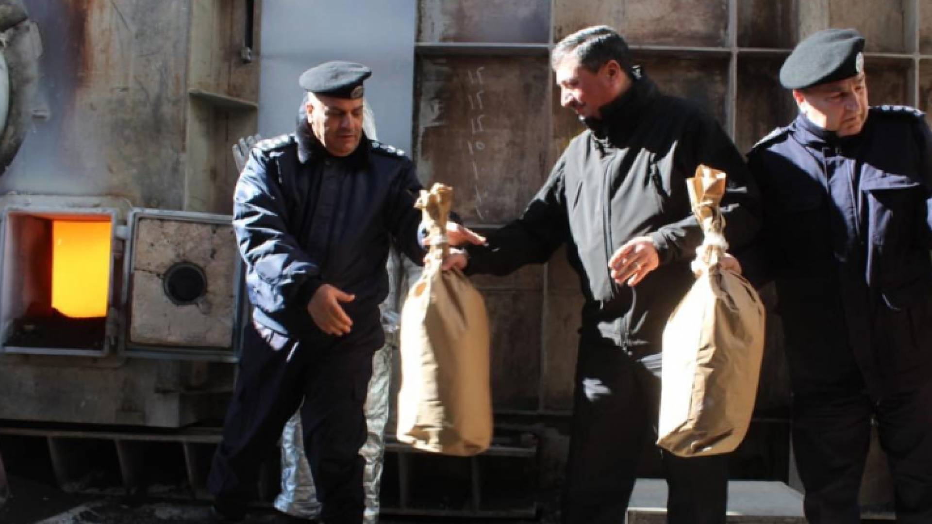 إدارة المخدرات تتلف مواد مخدرة تم ضبطها في (1621) قضية