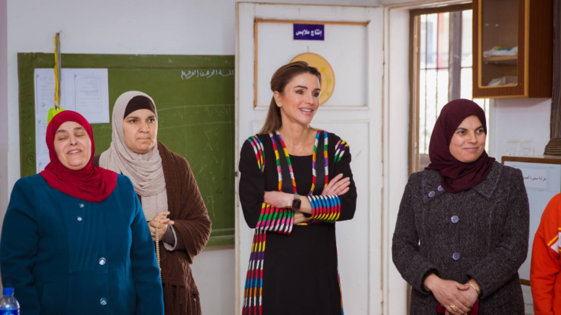 جلالة الملكة رانيا العبدالله تزور جرش وتلتقي رؤساء جمعيات