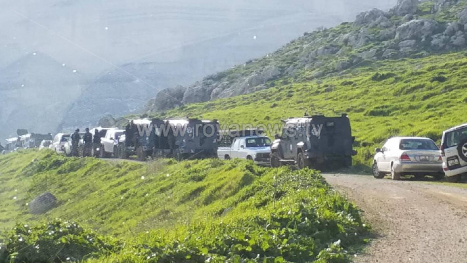 صورة من موقع انفجار السلط أمس