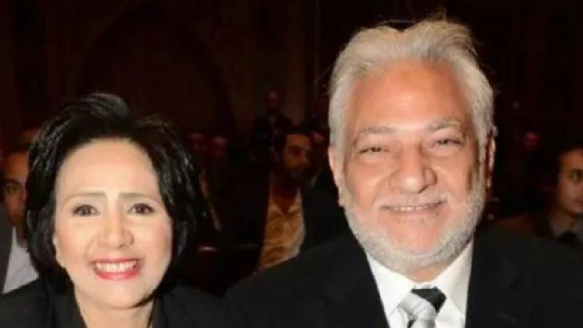 نادية فهمي مع زوجها السابق سامح الصريطي