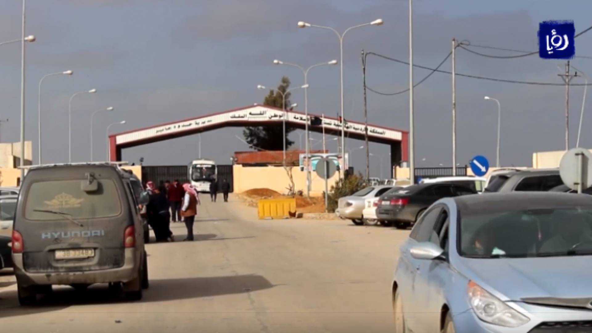 معبر جابر من الجانب الأردني