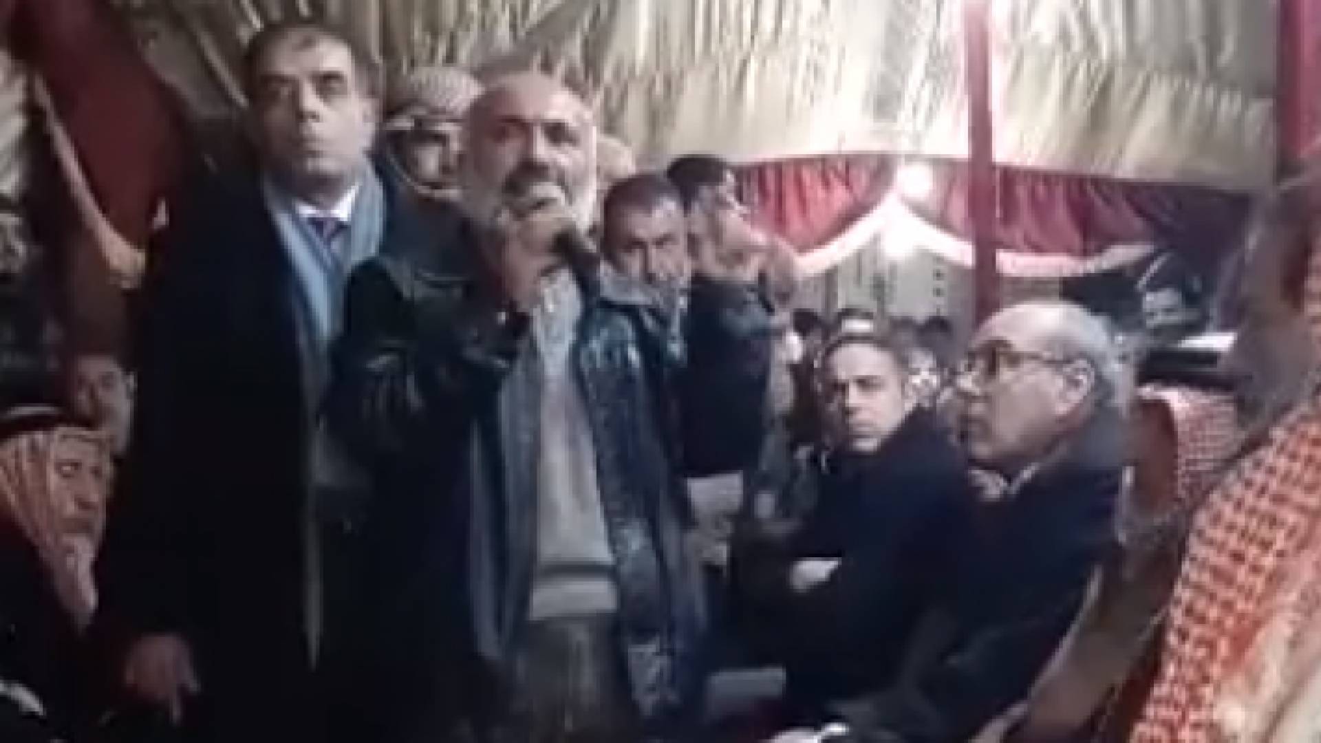 صورة من اجتماع عشيرة الزغول