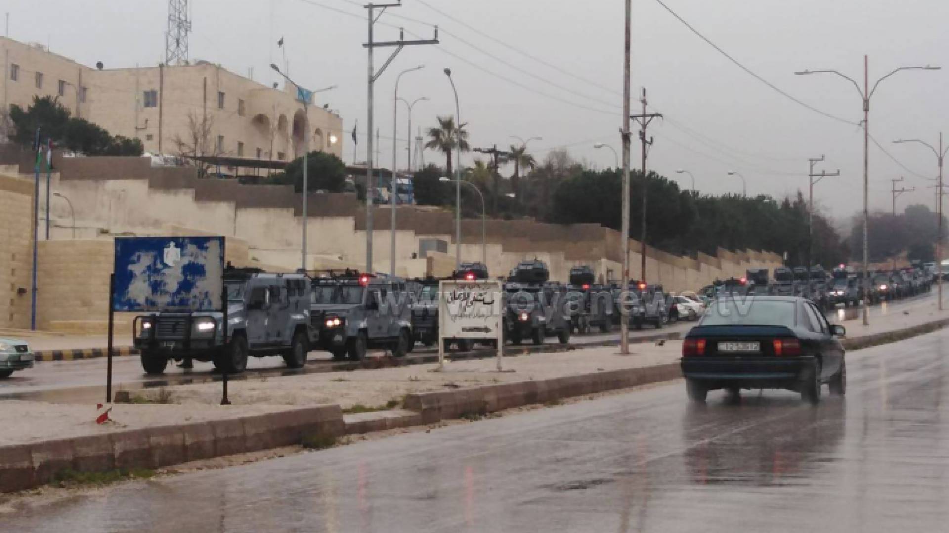 تعزيزات امنية في عجلون