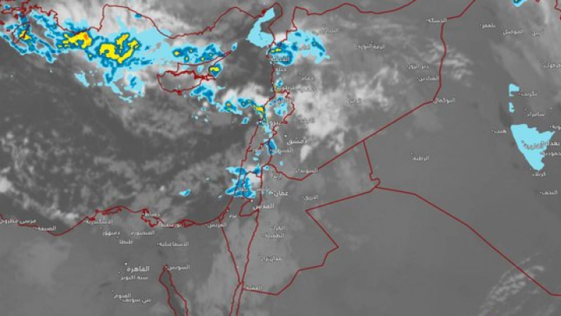 طقس العرب: طقس بارد السبت مع هطول أمطار متفرقة بأجزاء مختلفة