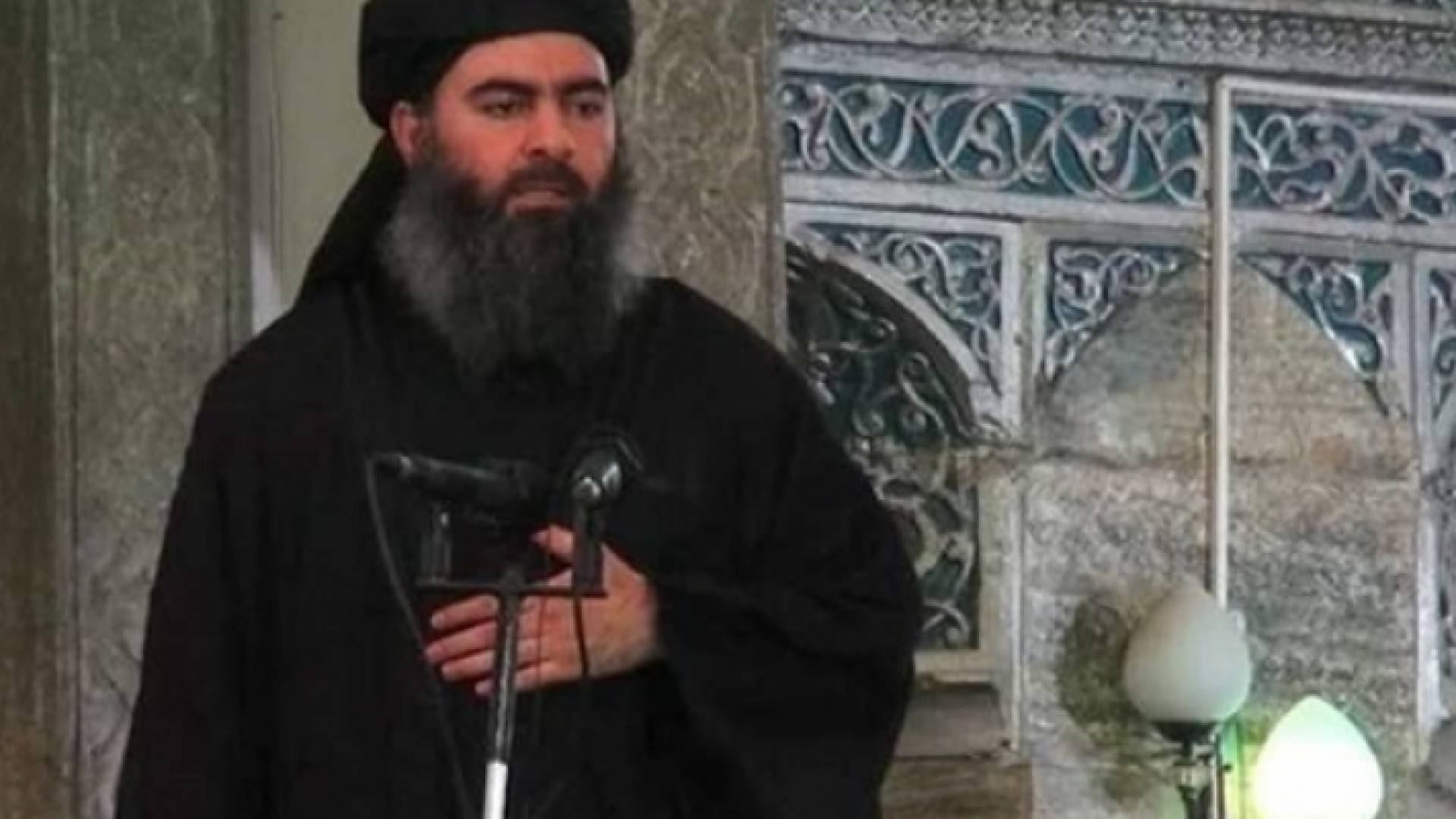 زعيم تنظيم داعش الارهابي أبو بكر البغدادي