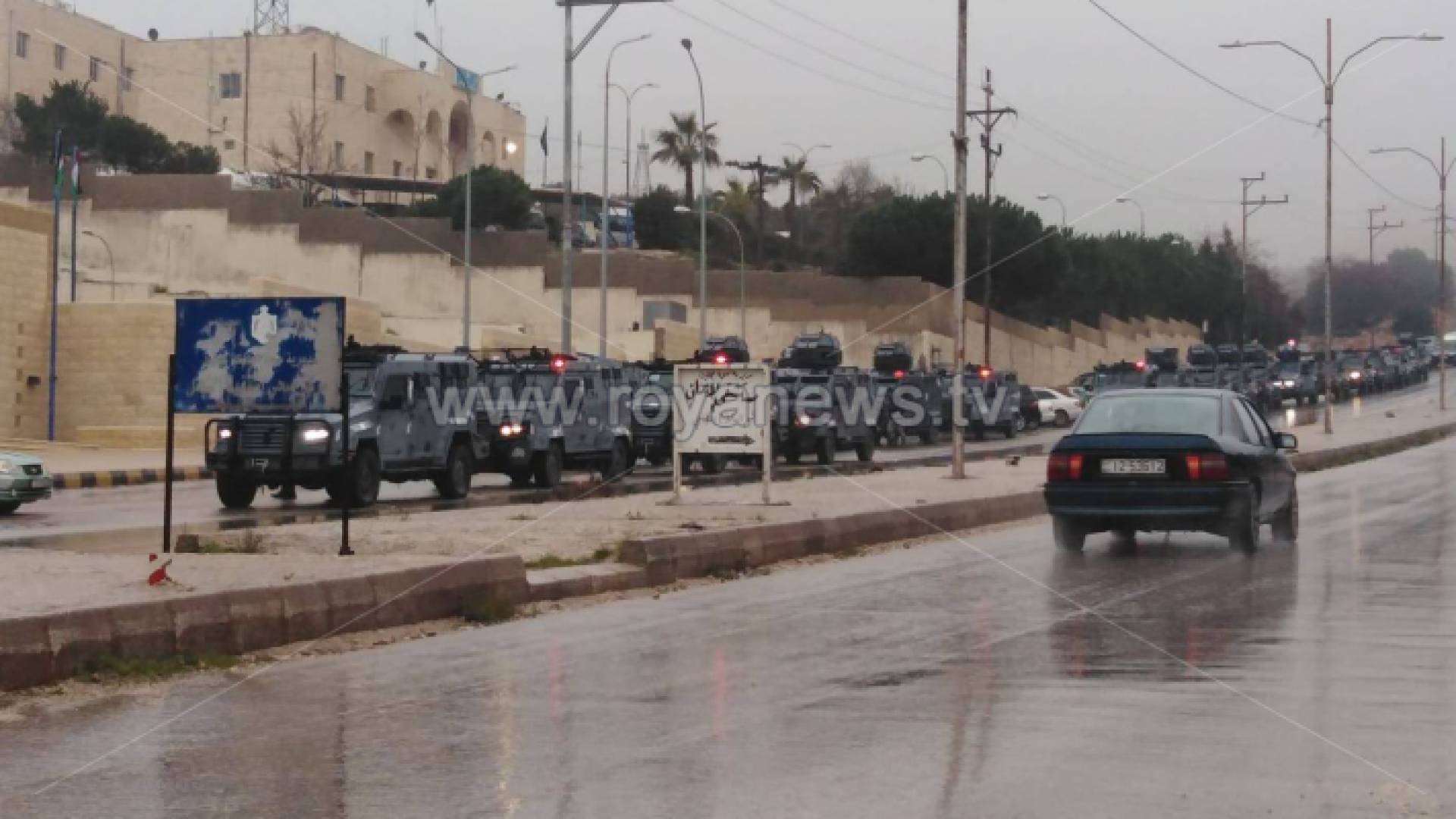 تعزيزات امنية مكثفة في عجلون