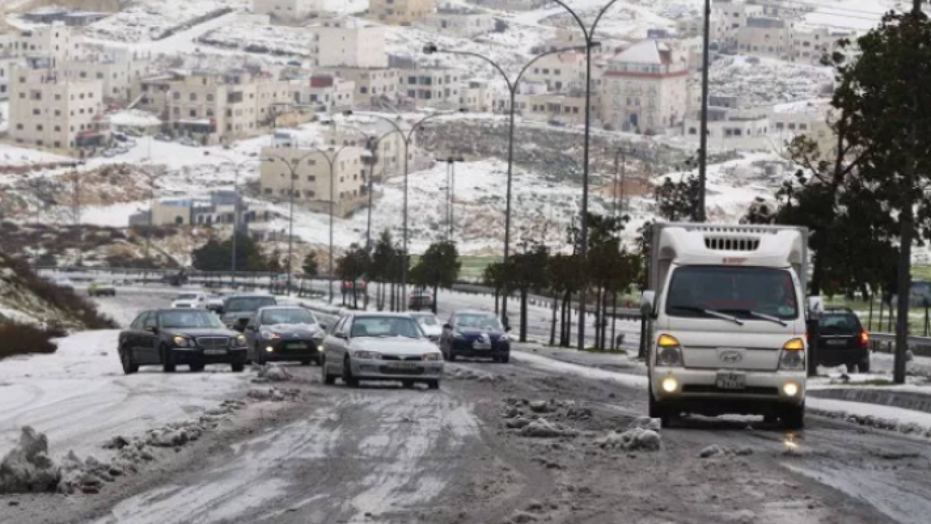 ثلوج الاردن