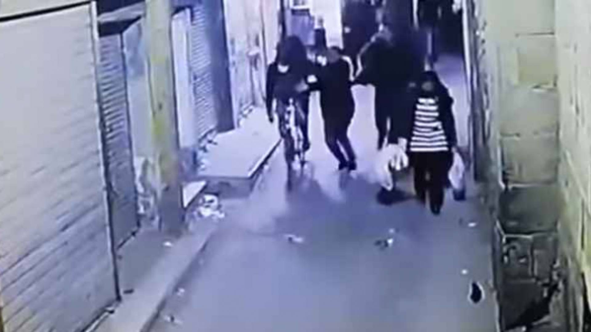 لحظة تفجير الإرهابي نفسه