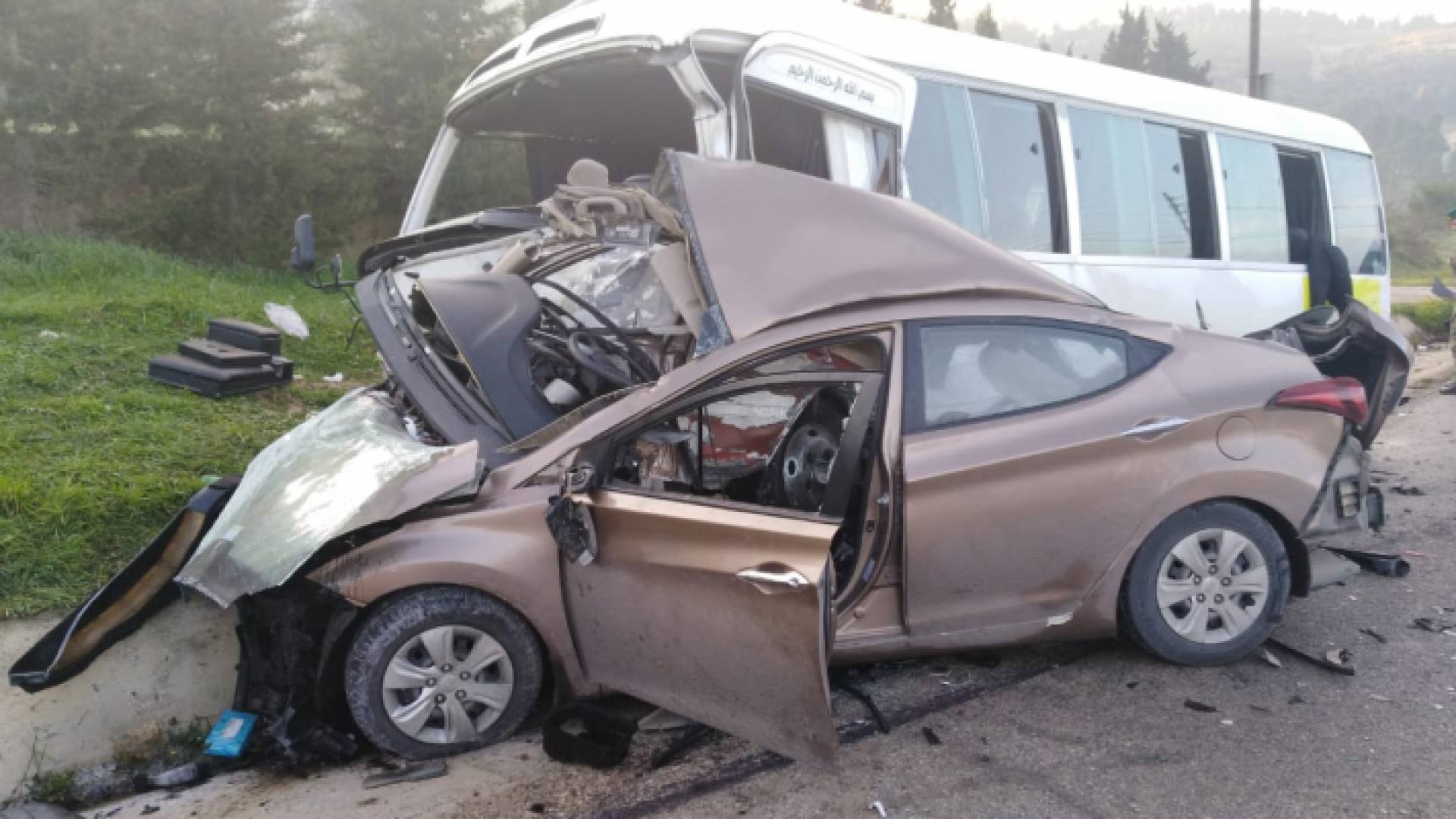 صورة من موقع الحادث