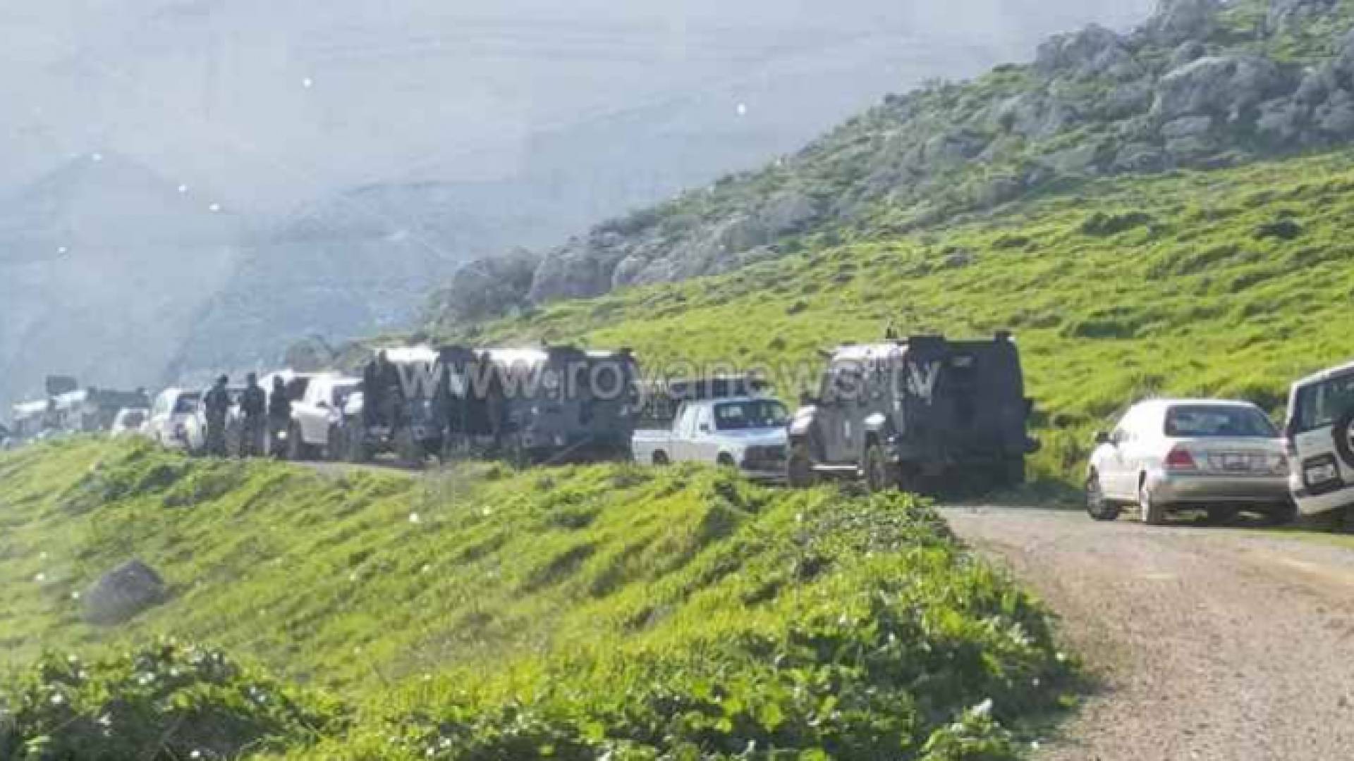 صورة من موقع انفجار السلط