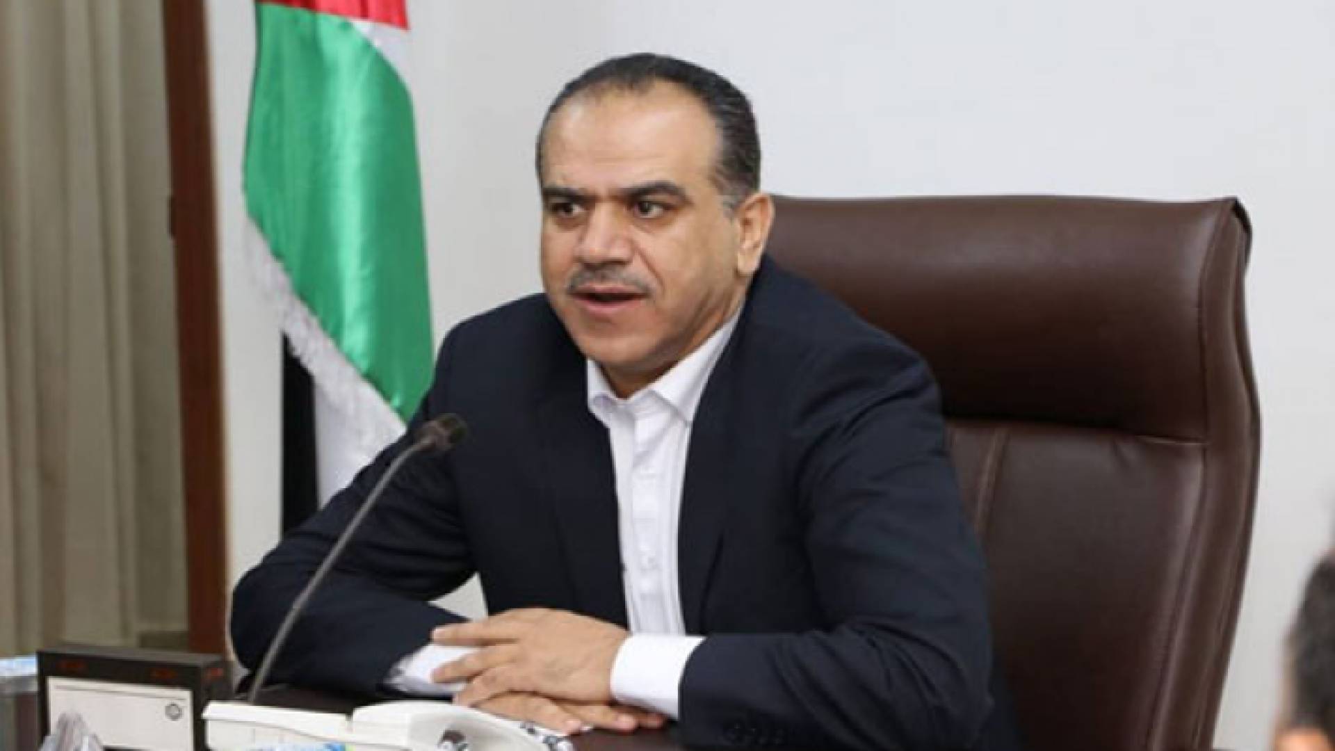 المهندس ابراهيم الشحاحدة وزير الزراعة ووزير البيئة