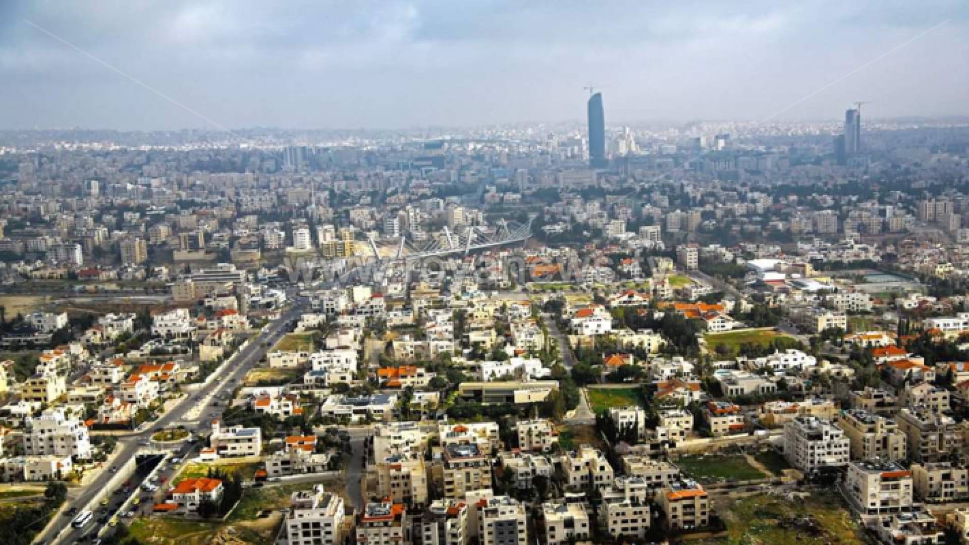 جانب من العاصمة عمان