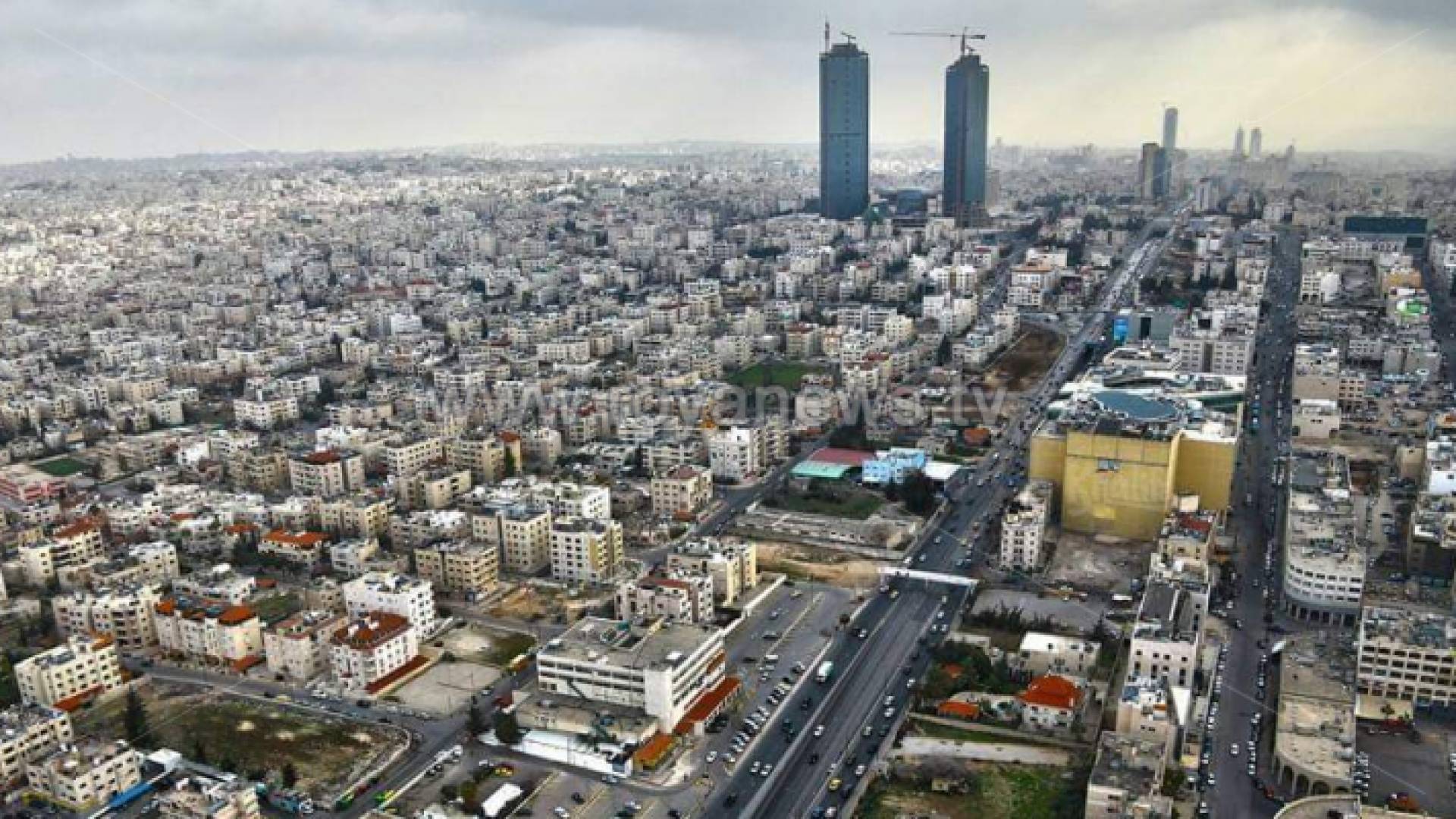 صورة عامة للعاصمة عمان