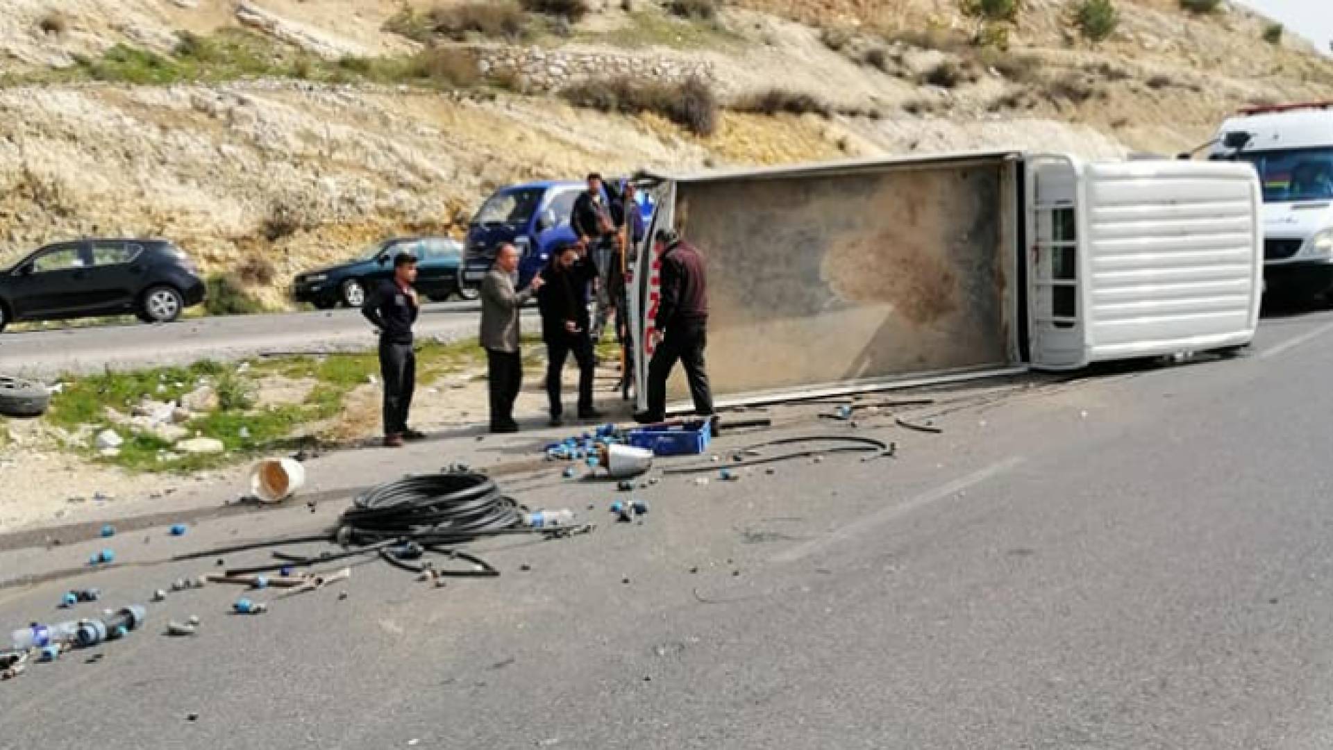 صورة من موقع الحادث