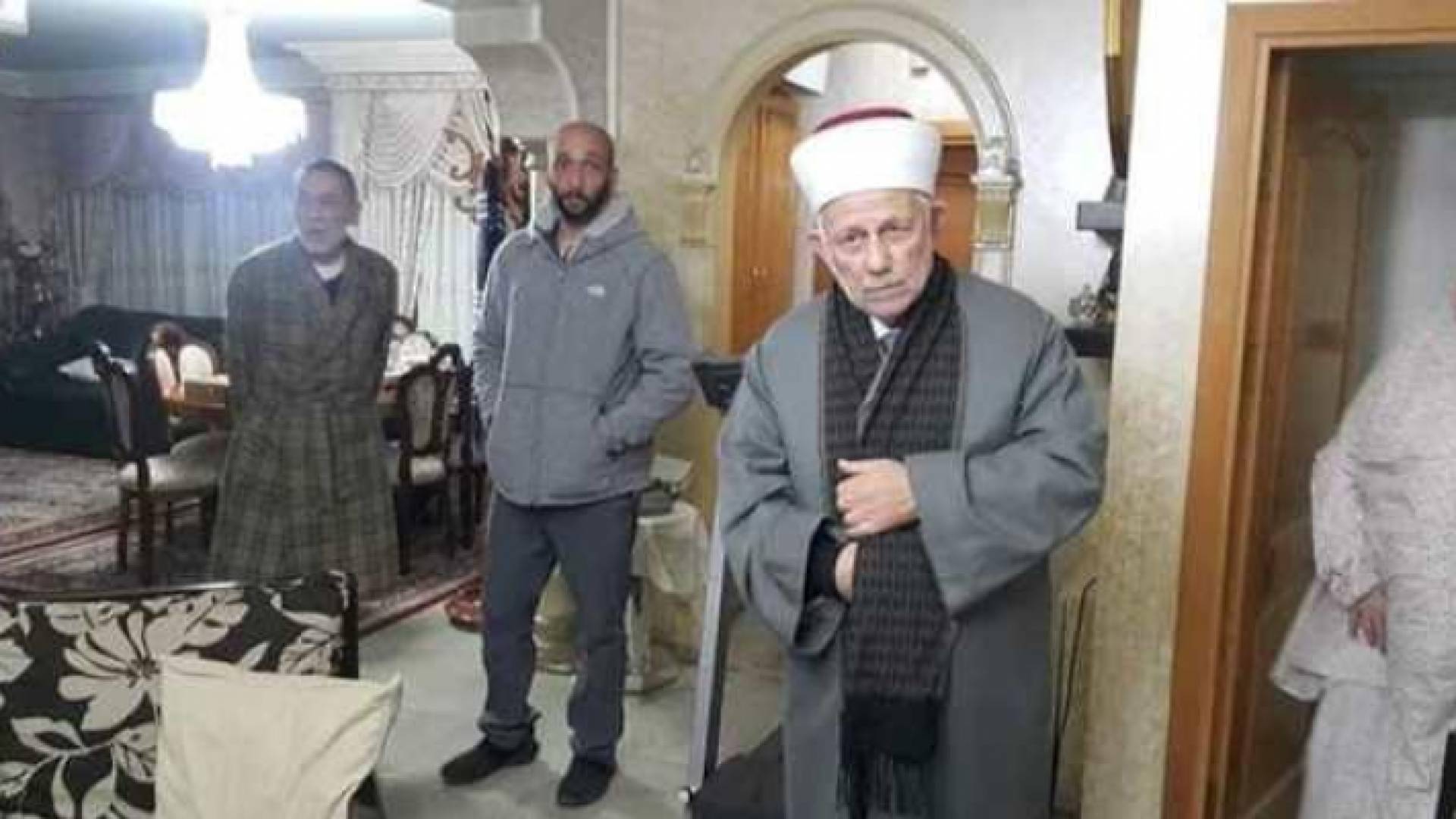 الشيخ عبدالعظيم سلهب خلال اعتقاله