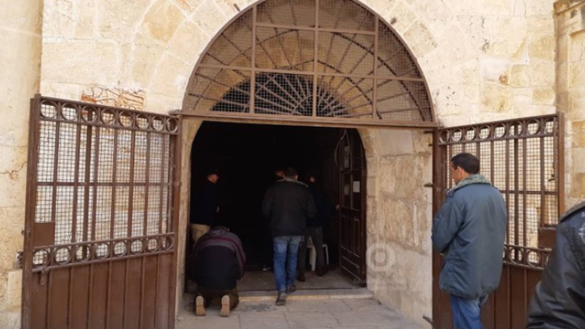 باب مصلى الرحمة صباح الثلاثاء