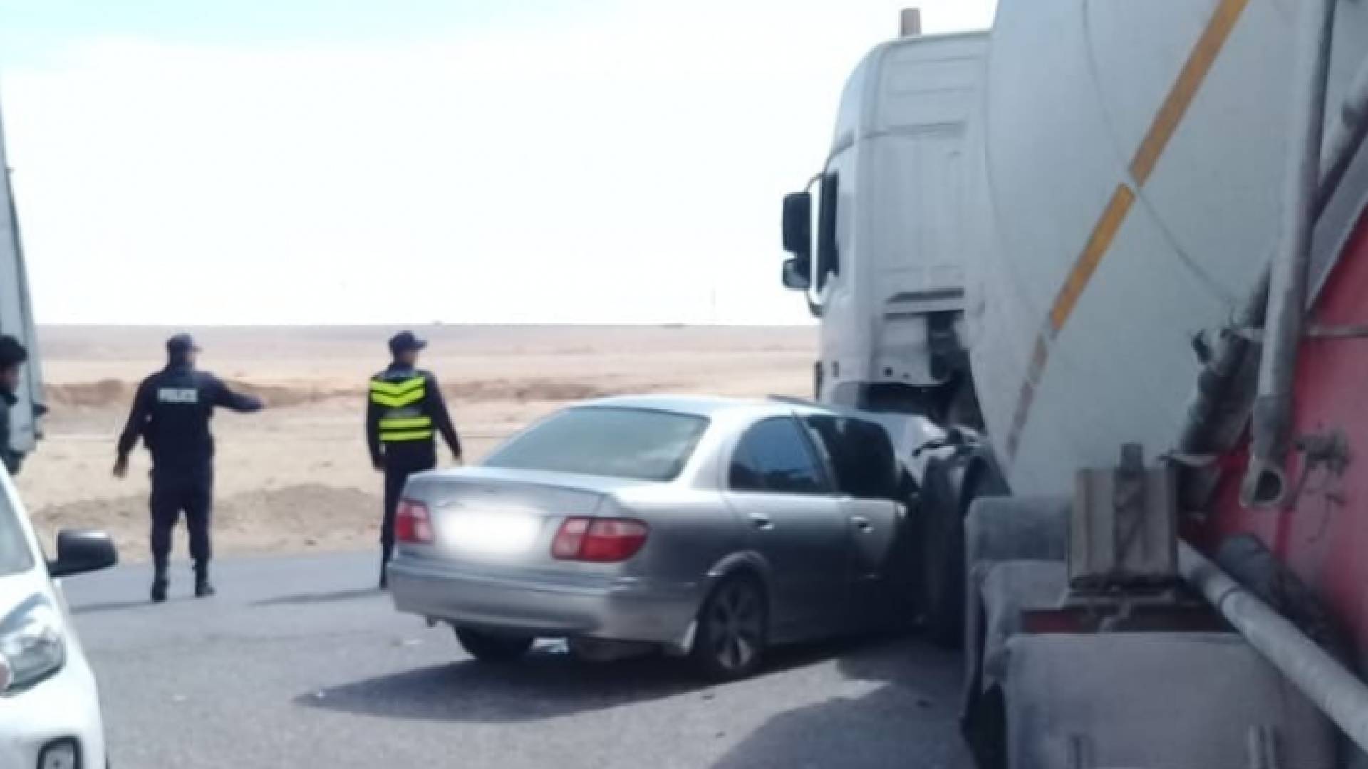 من موقع الحادث