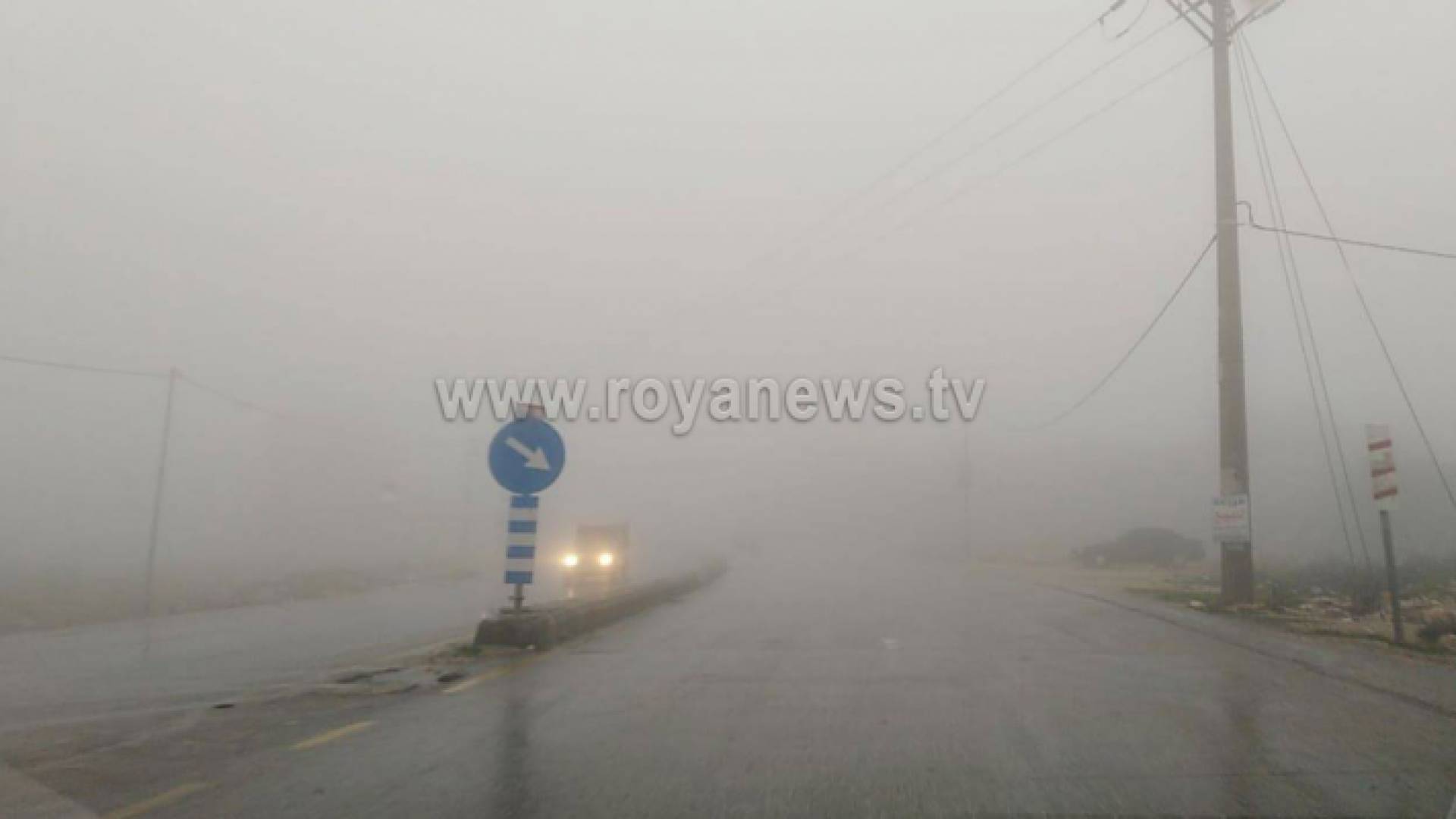 الضباب في عجلون