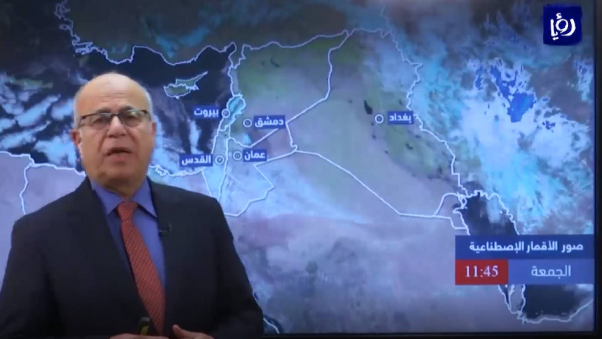 المتنبئ الجوي جمال الموسى في موقع طقس العرب