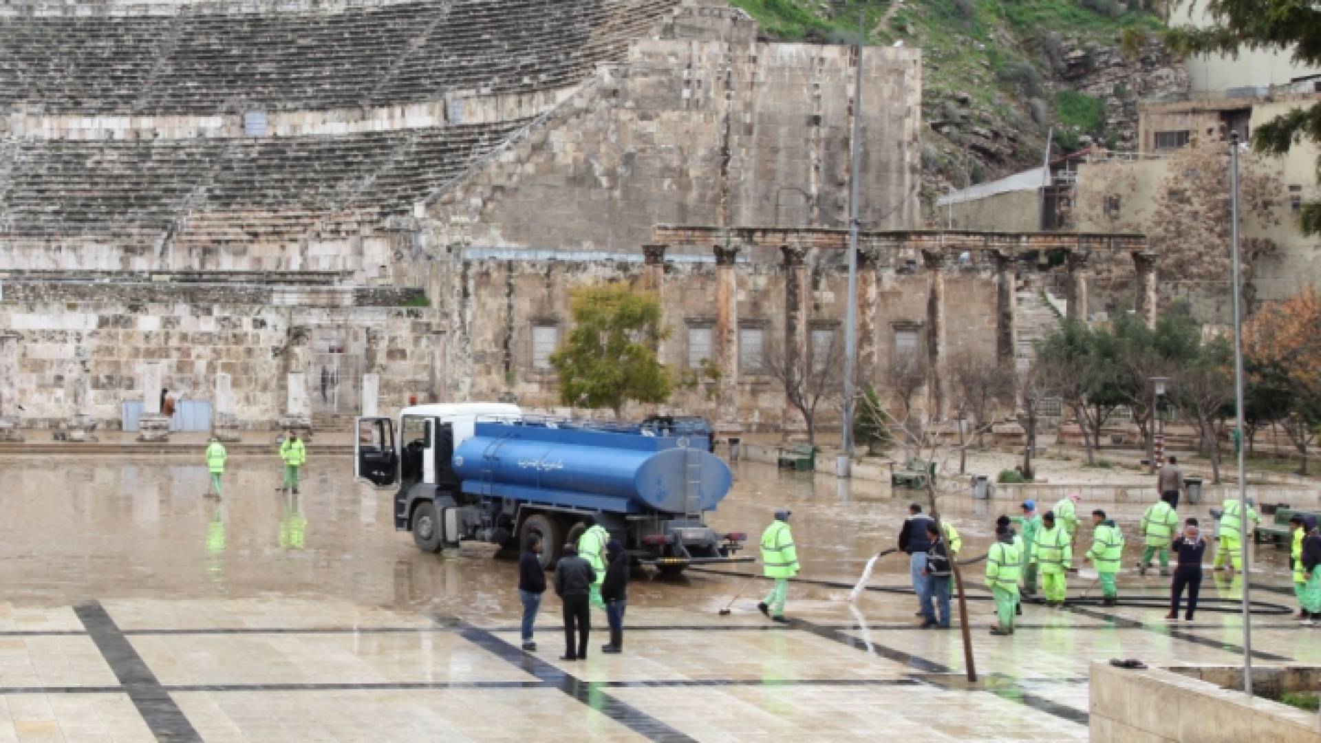 صورة من المدرج الروماني