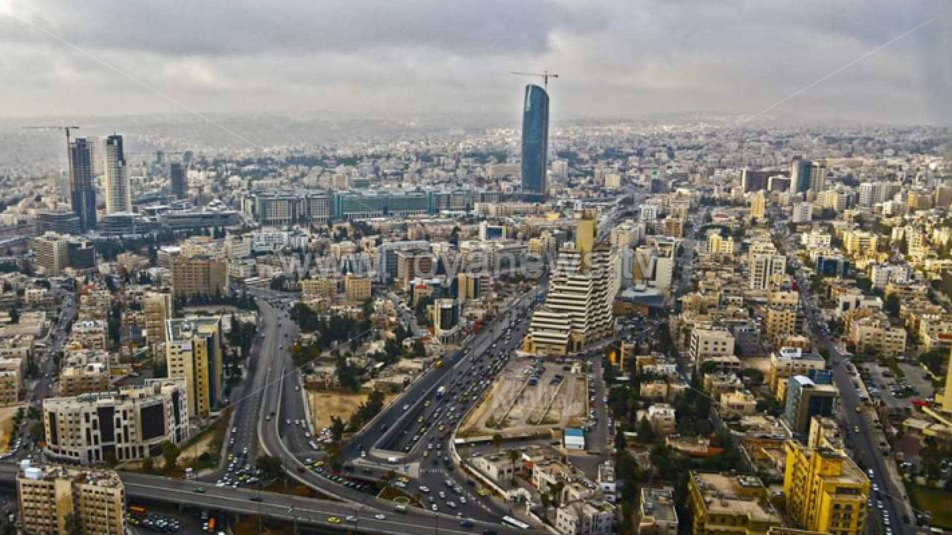 جانب من العاصمة عمان