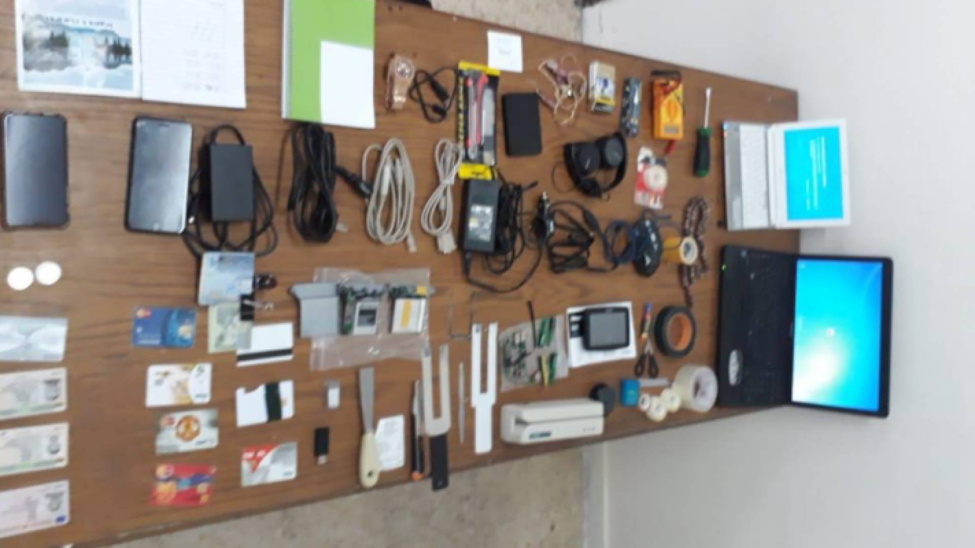 من المضبوطات