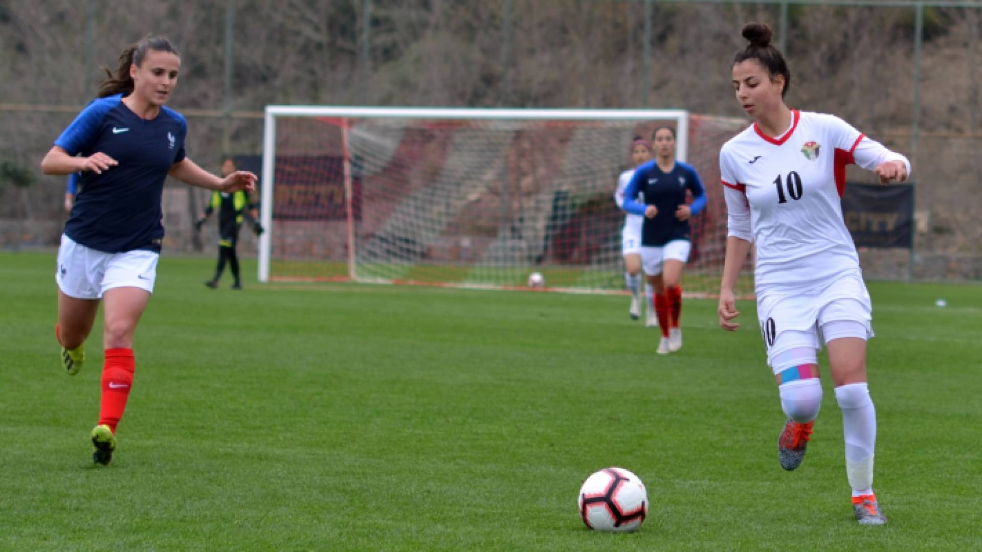 جانب من المباراة