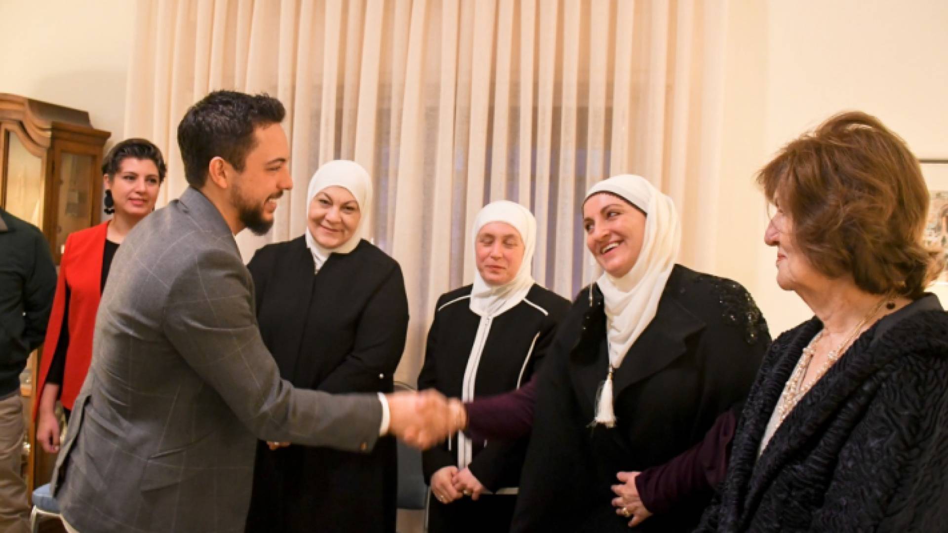 من زيارة ولي العهد