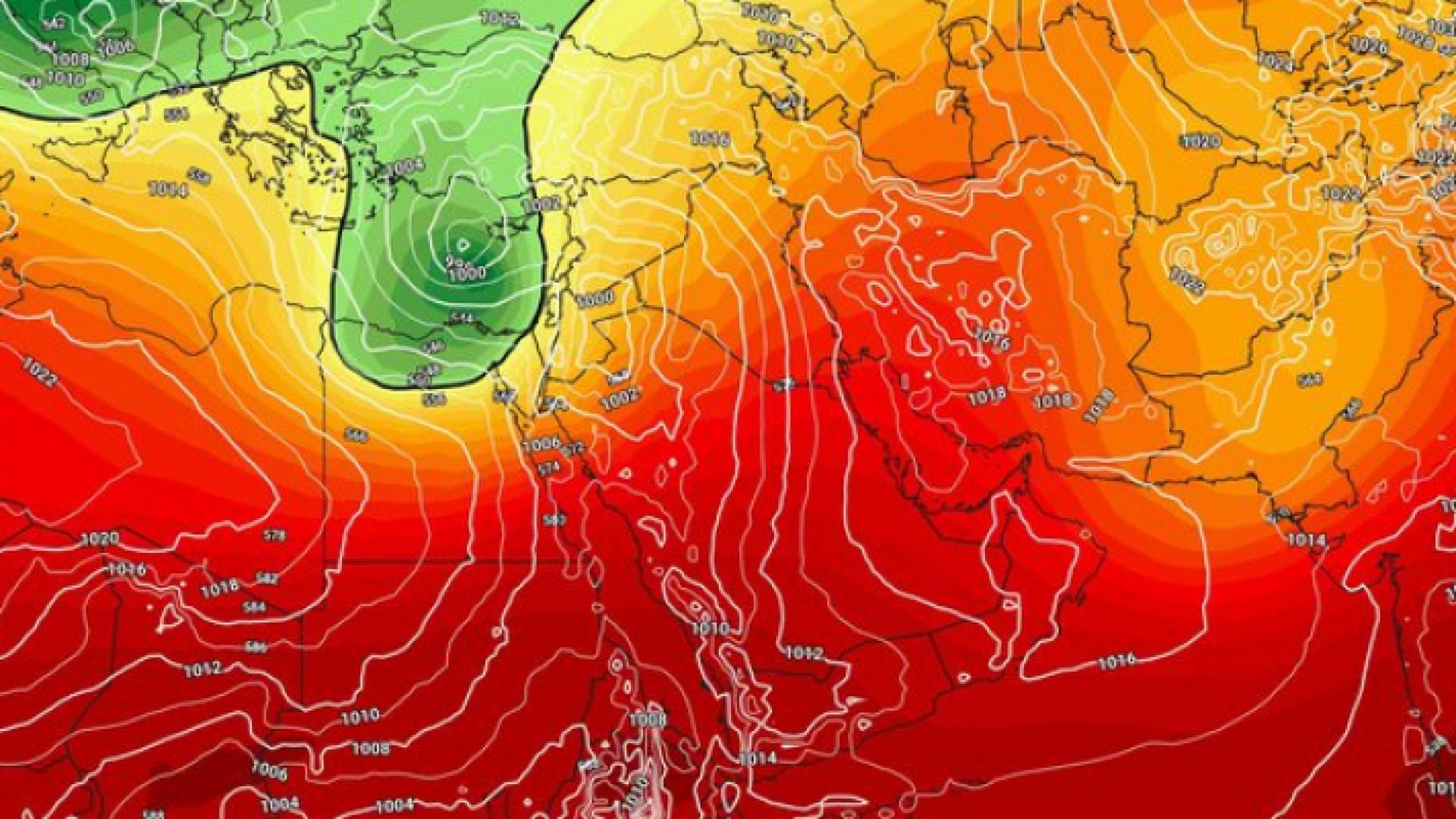 مؤشرات لعودة الأجواء الماطرة - خريطة توضيحية من طقس العرب