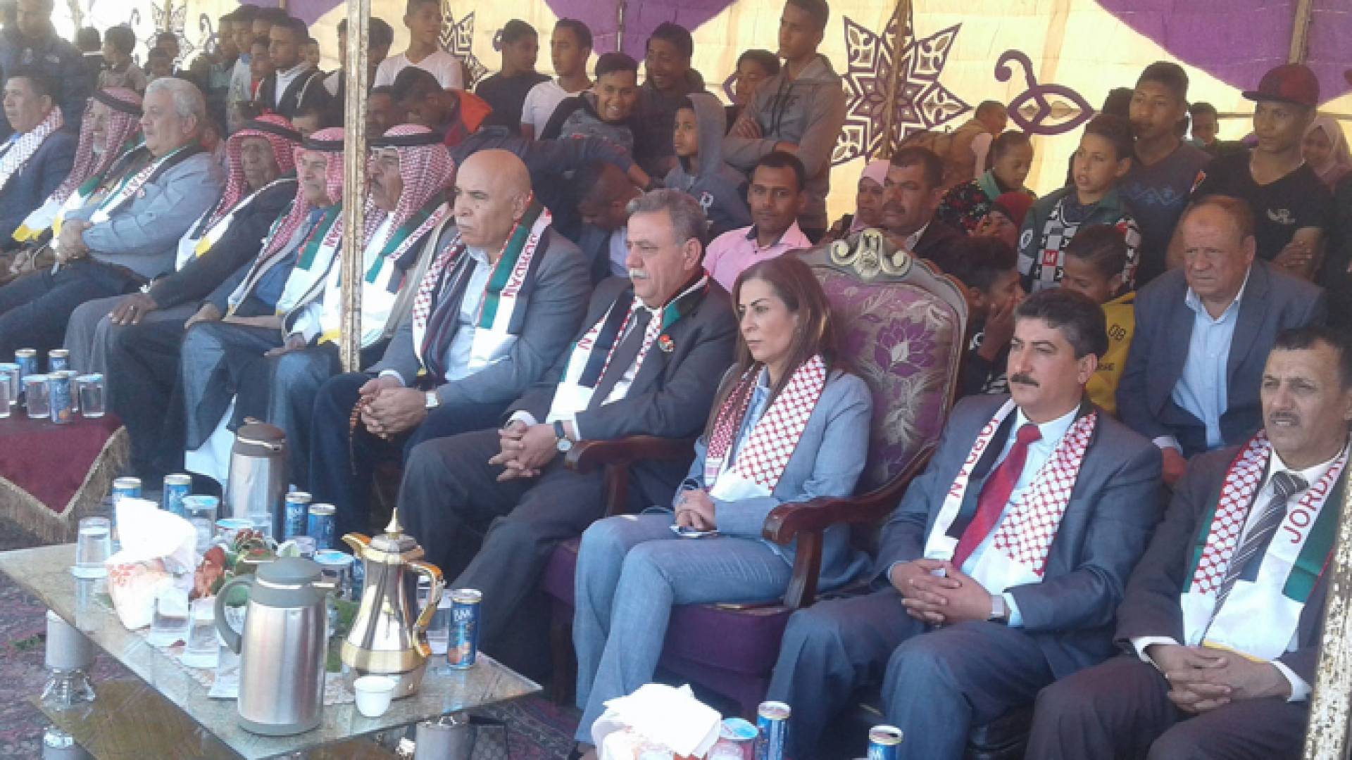 الاحتفال الشعبي في الأغوار الشمالية